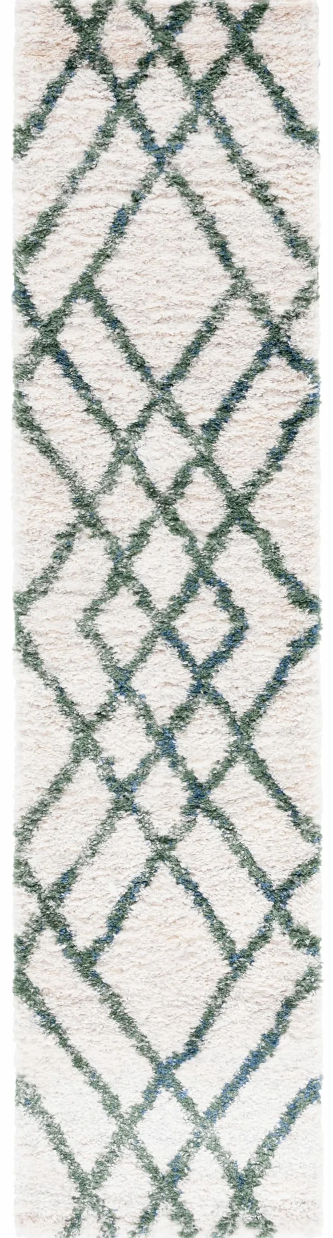 Safavieh Tapis Shag pour Salon, Salle à Manger, Chambre à Coucher - Berber Shag Collection, Tapis à Poil Court, Ivoire, 76 X 183 cm