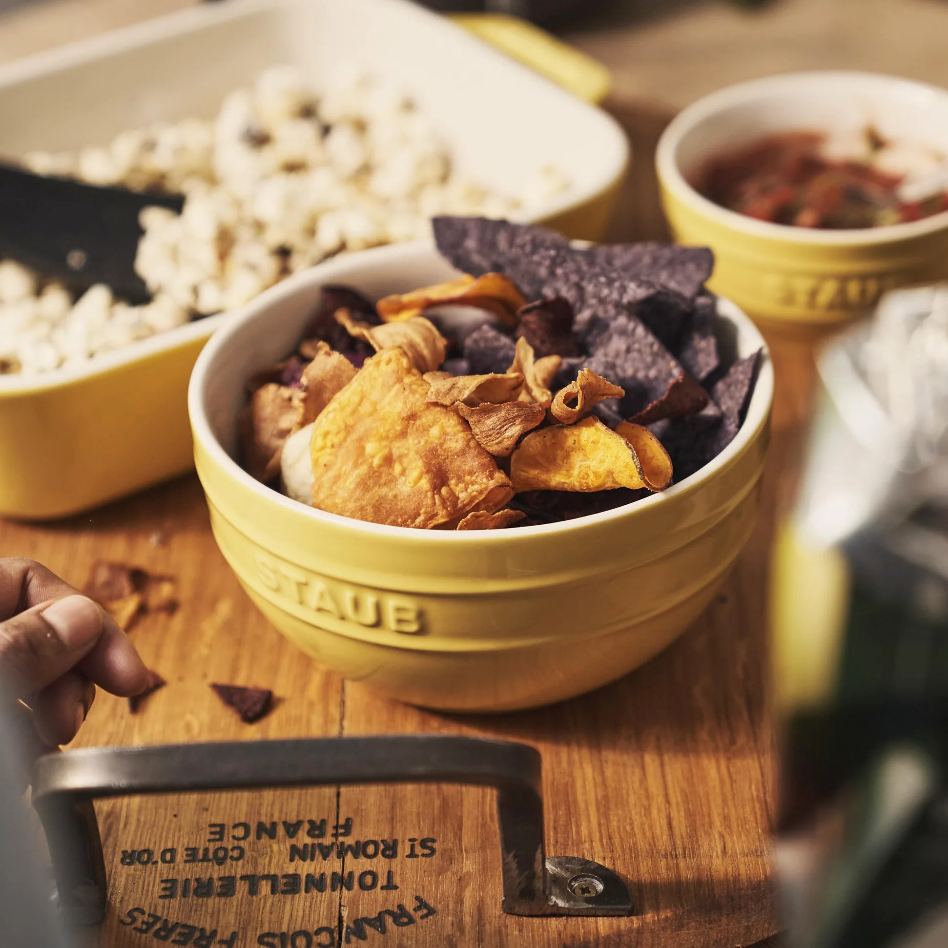 STAUB Lot de 2 ramequins universels en céramique Citron
