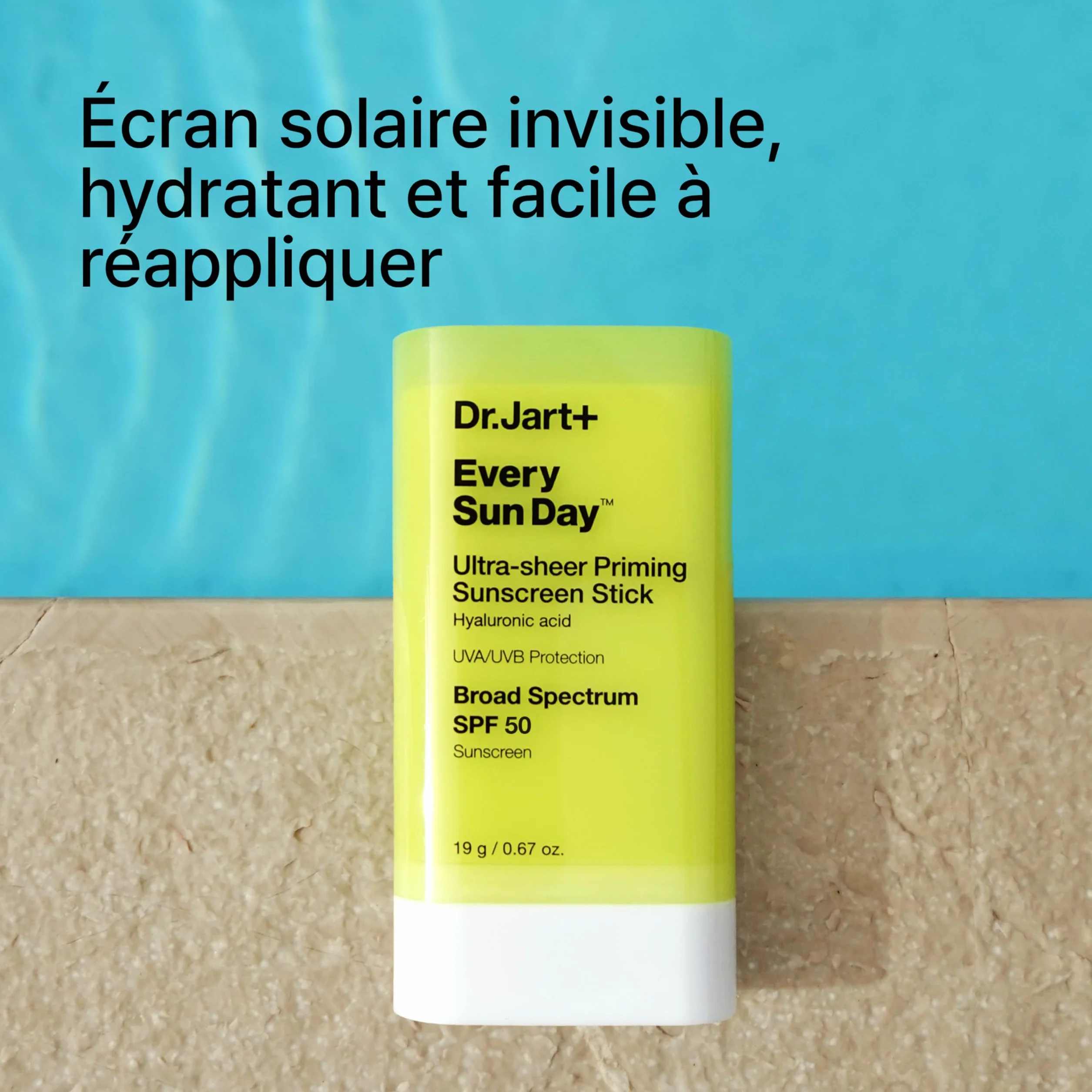 Dr.Jart+ Every Sun Day Priming Stick SPF 50 Protection Solaire Visage 19 g