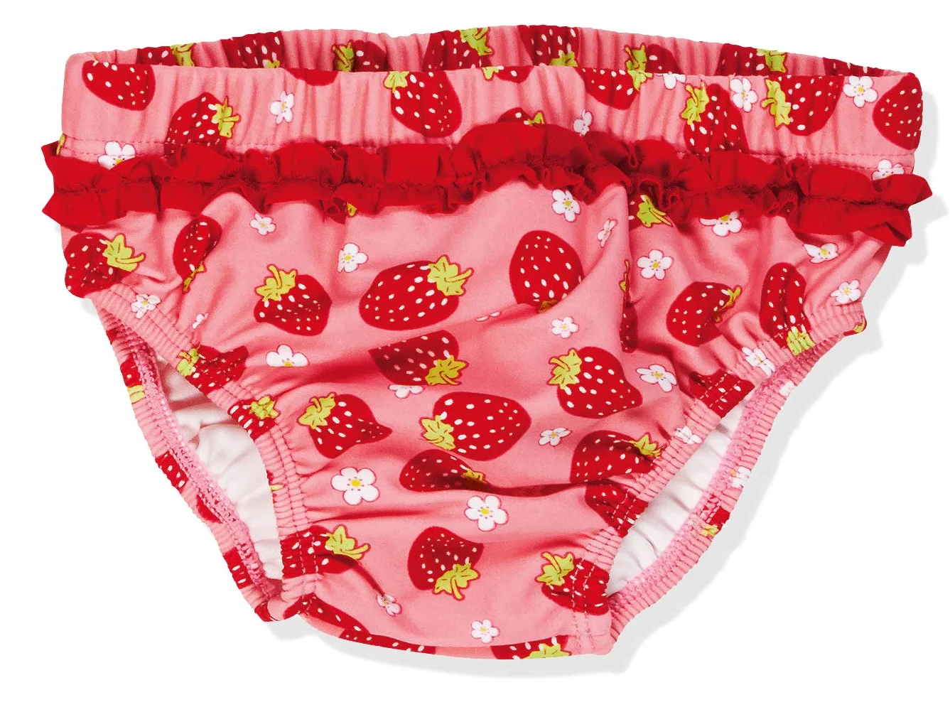 Playshoes UV-Schutz Windelhose Erdbeeren Couche Culotte De Bain Rose 86
