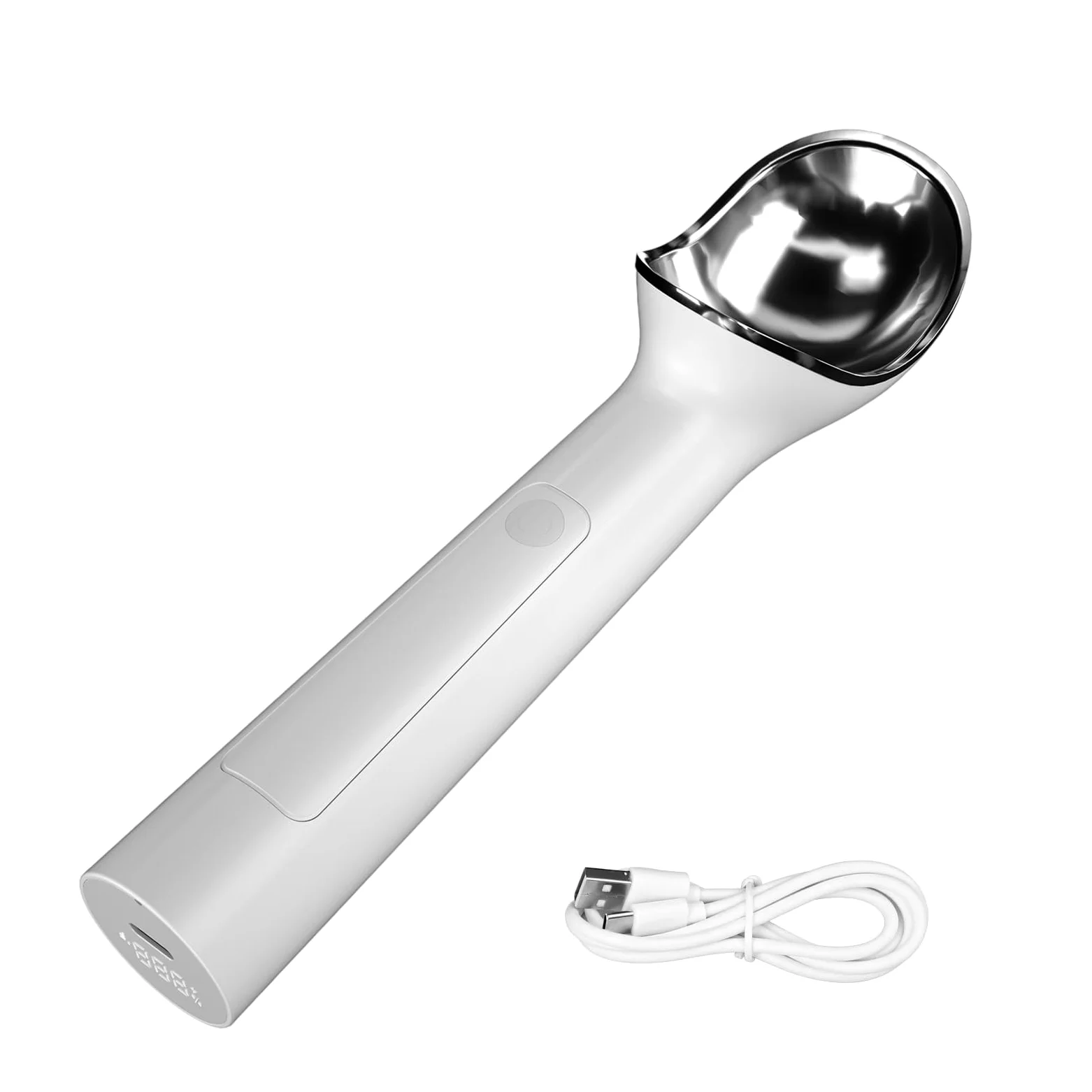 Cuillère à crème glacée chauffante sans fil avec enfant et indice d'étanchéité IP67 pour le nettoyage sans tracas Affichage LED Cuillère à crème glacée