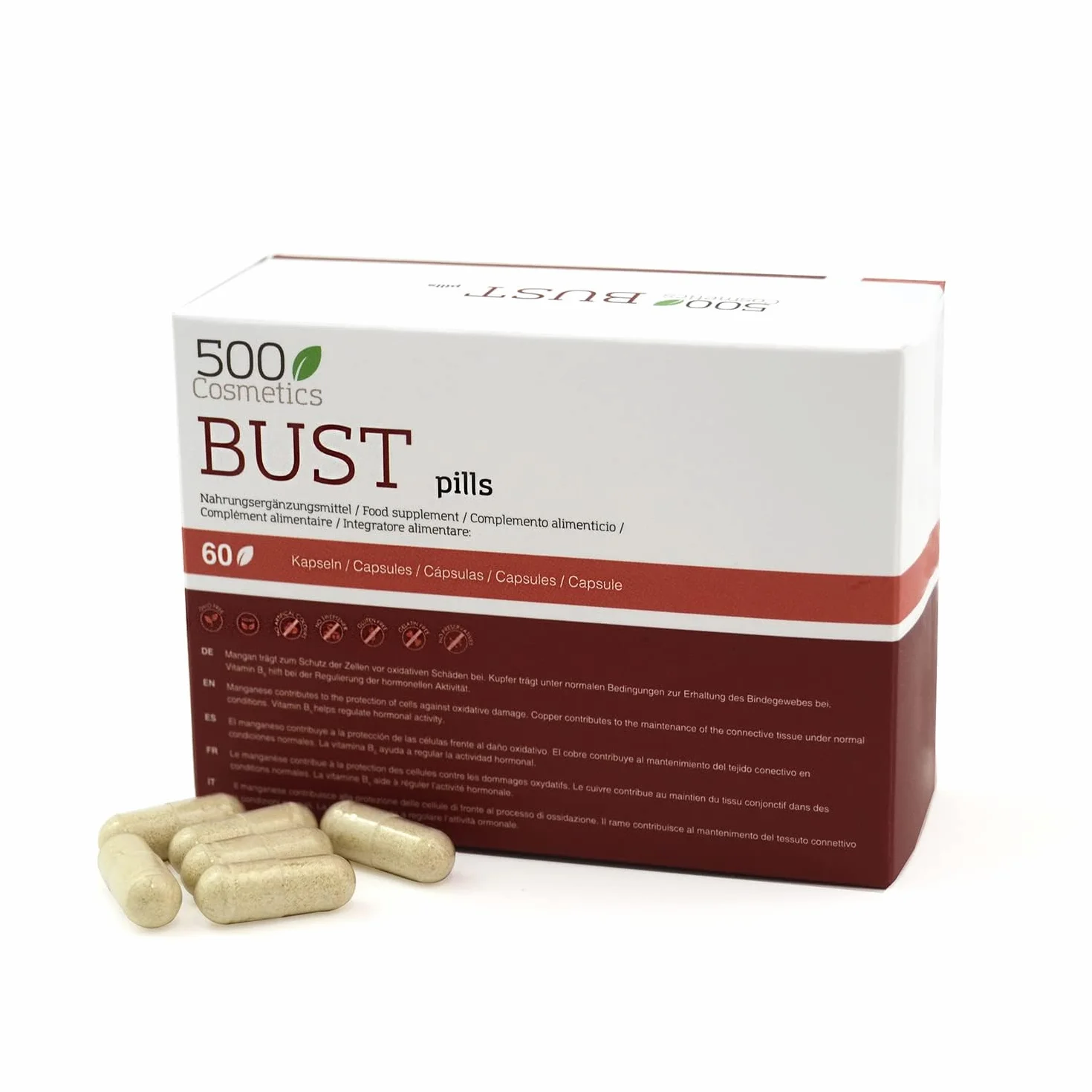 500Cosmetics Breast Cream Packs 500