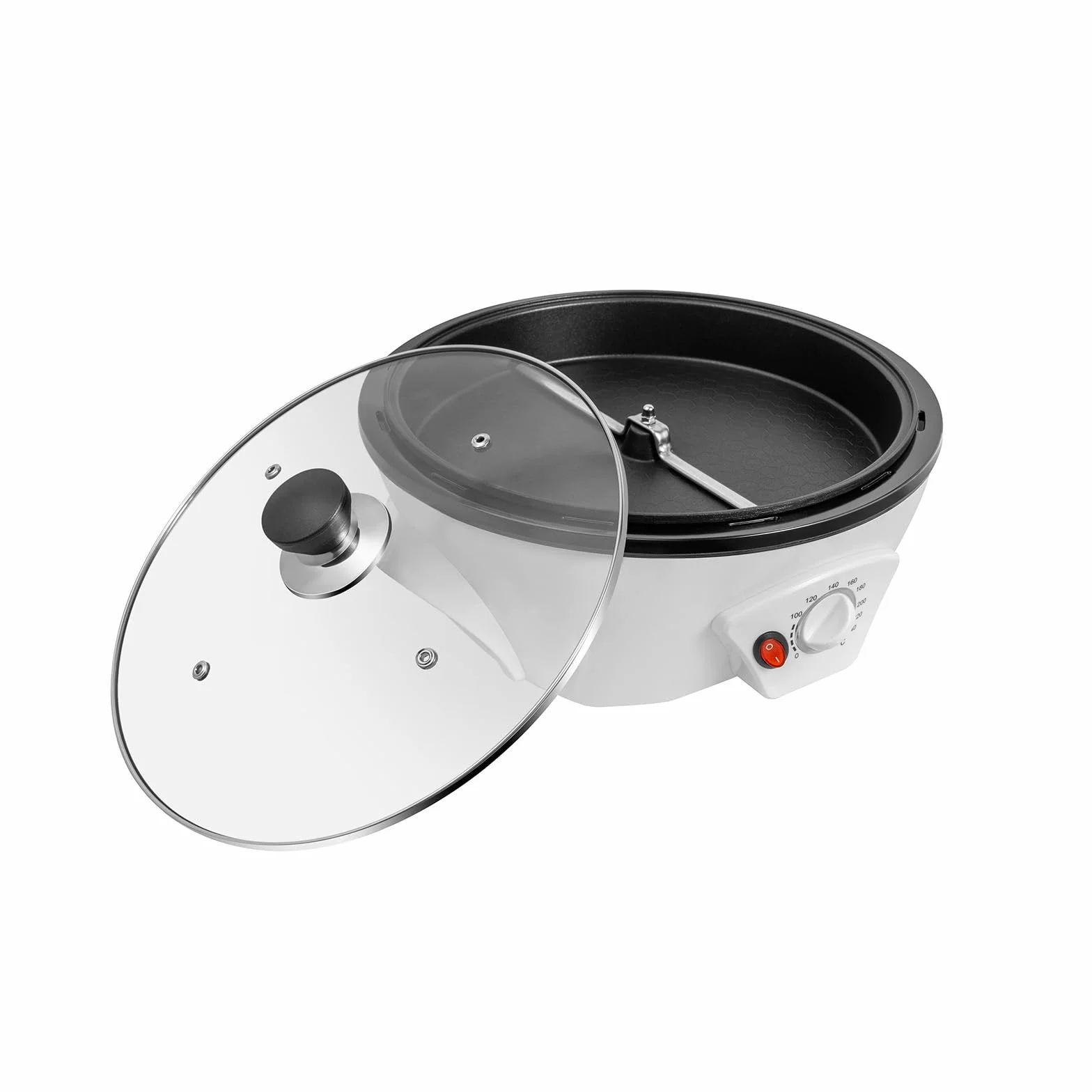 Torréfacteur à café domestique 800 W électrique réglable 0-240 °C 500 g