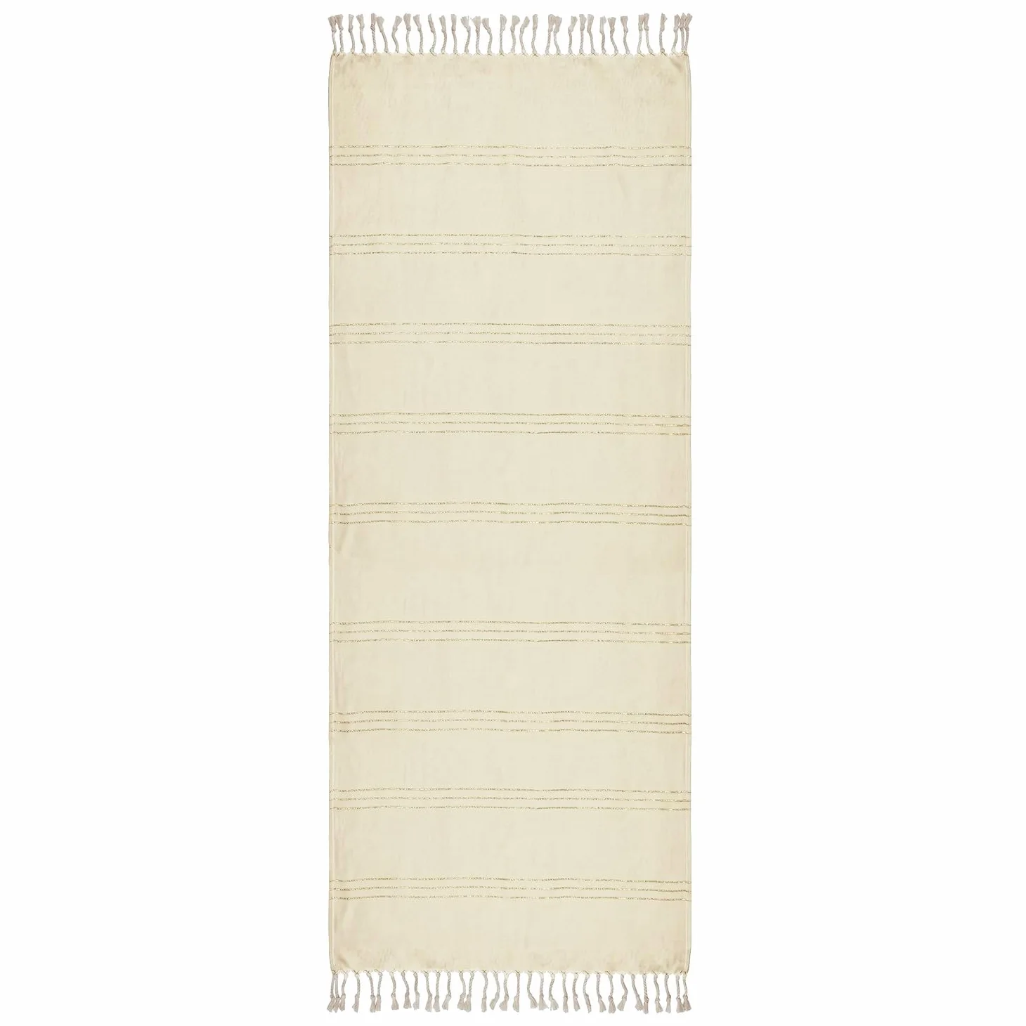 Reva - Fouta Serviette Plage XXL Coton recyclé 2x3 m Bali - 200 x 300 cm