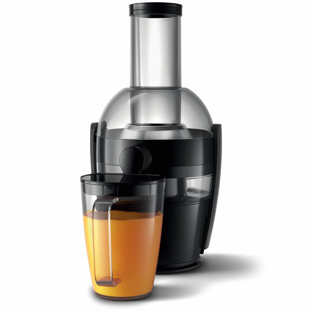 Philips Centrifugeuse Série 3000 Extracteur de Jus 800W 2L Cheminée 75mm QuickClean Noir