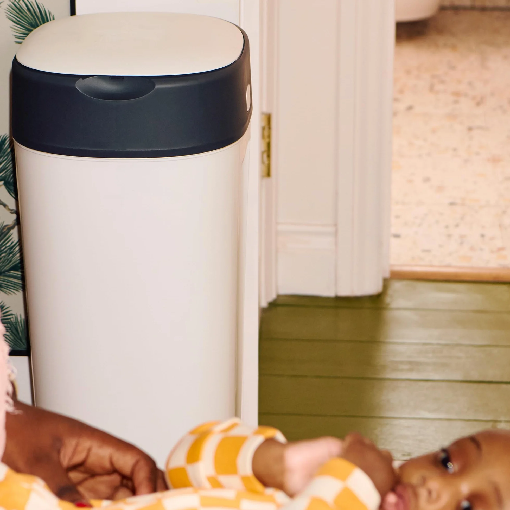 Tommee Tippee XL Poubelle à Couches Twist and Click, Blanc
