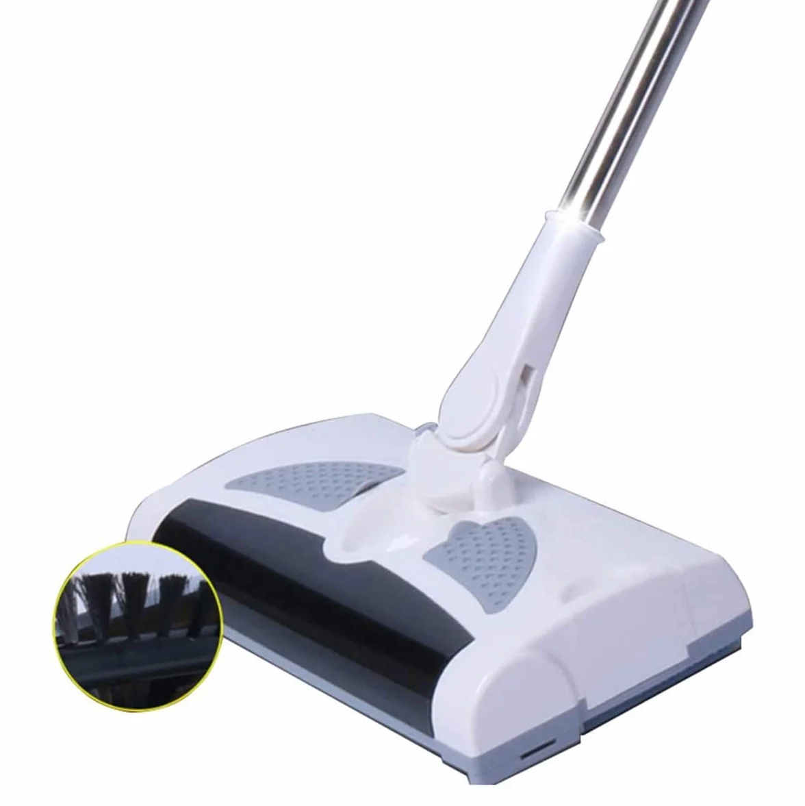Balayeuse sans fil rechargeable pour sols et moquettes, nettoyeur multi-surfaces léger avec haute puissance de ramassage, outil de nettoyage manuel des sols