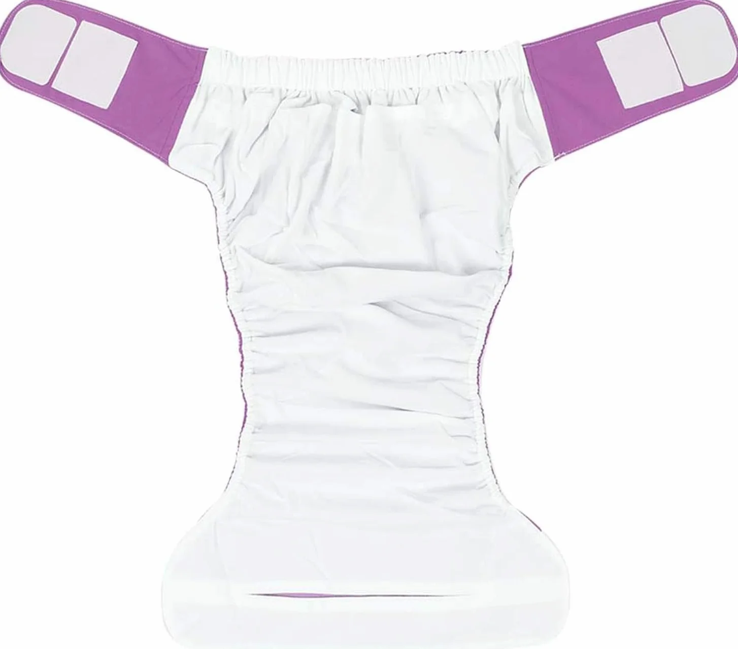 Couches en tissu réutilisables imperméables lavables pour adultes incontinence violet