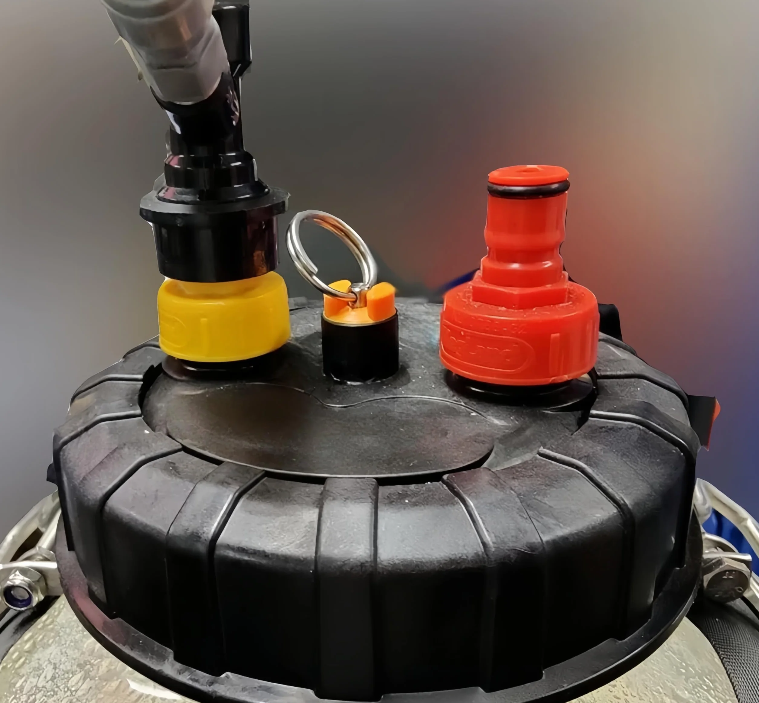Ball Lock Keg Pressure Relief Valve, Corny Keg Pressure Relief Valve, Kit D'accessoires Pour la Sécurité (rouge)