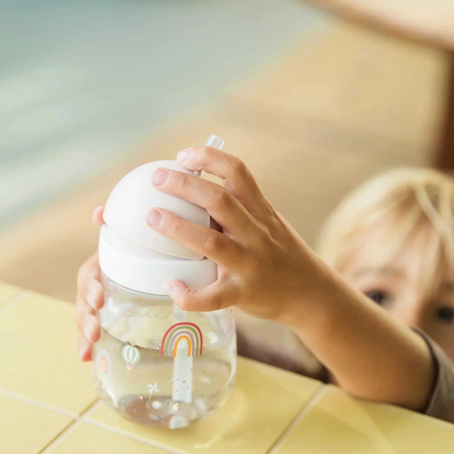 Mepal Gobelet à paille pour bébé Mio 300 ml Biberon tout-petit étanche