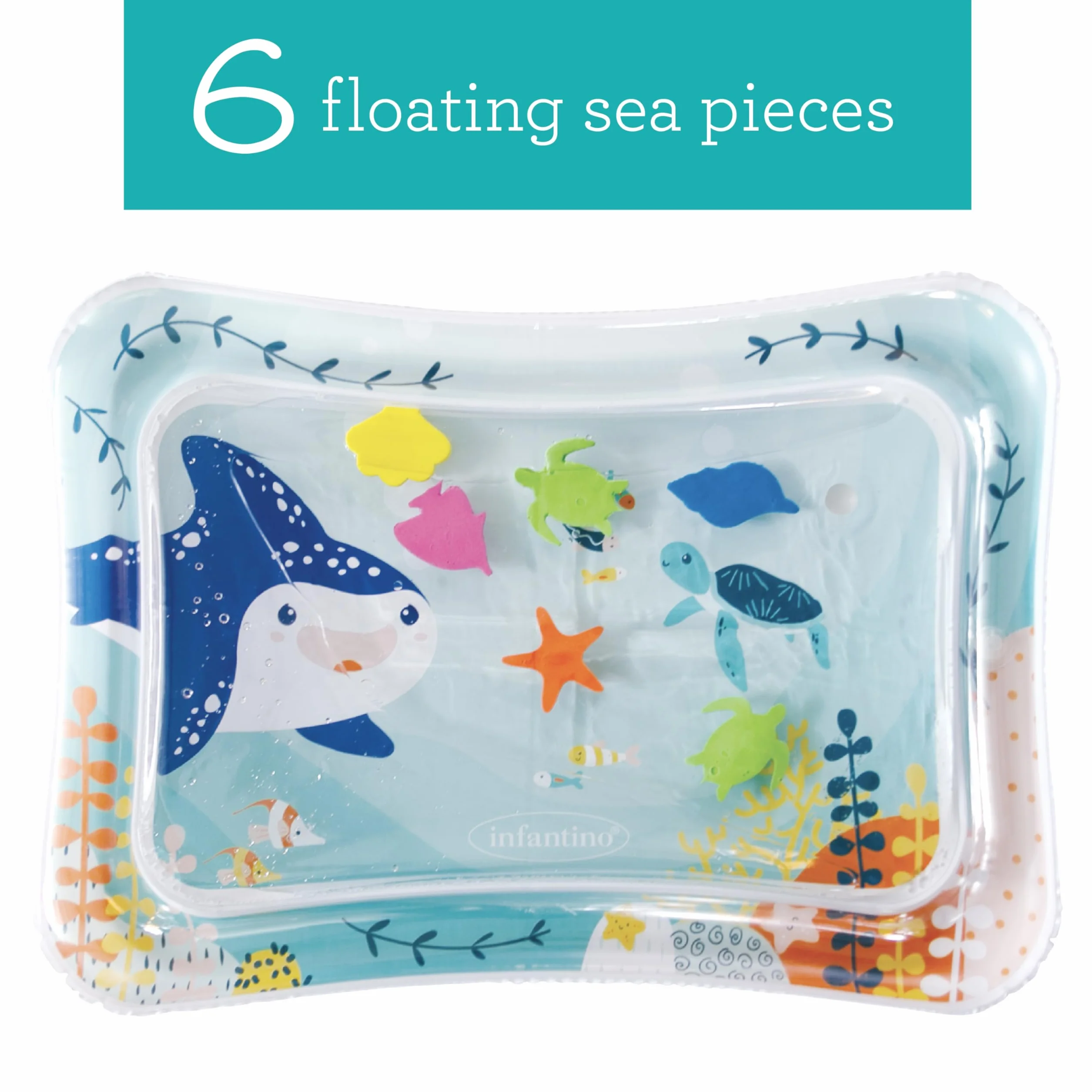 Infantino Tapis d'eau Jumbo Pat & Play pour bébé 3 mois+