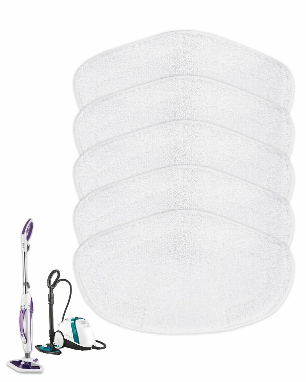 KEEPOW Serpillières Microfibres pour Polti Vaporetto SV440 SV450 SV460 Smart 100 T Réutilisables