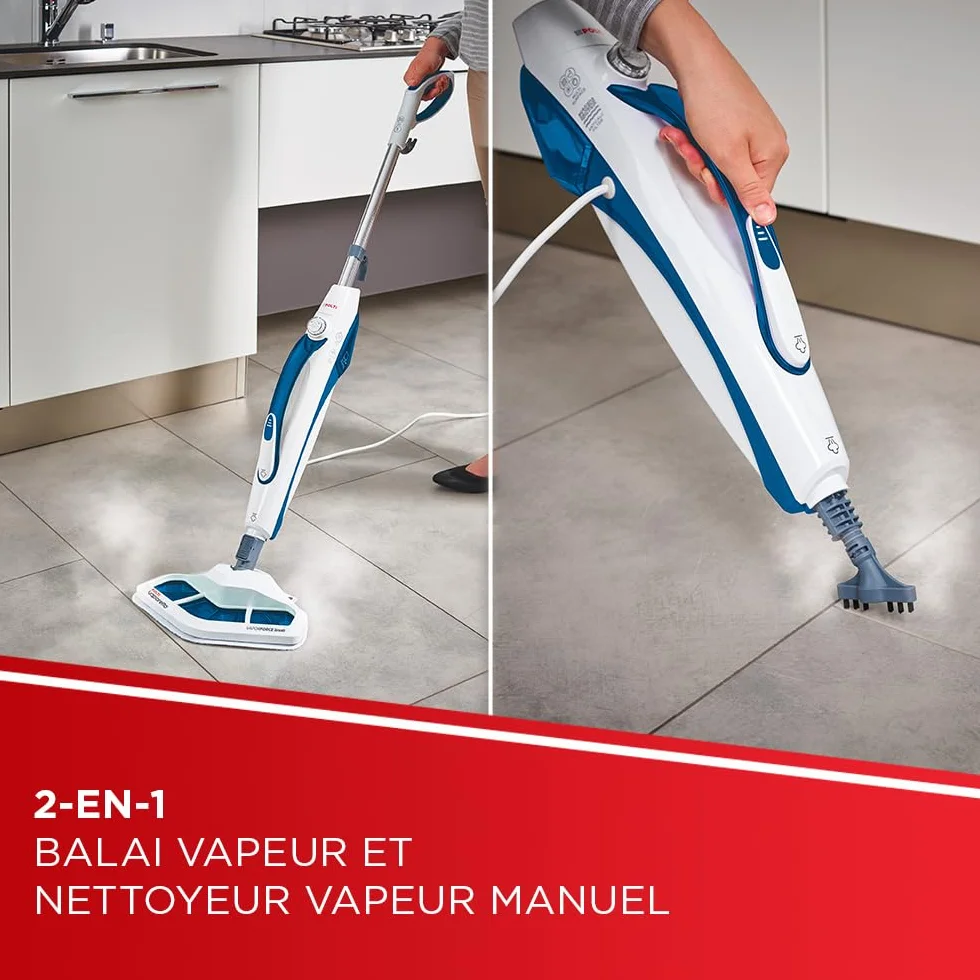 Polti Vaporetto SV460 Balai Vapeur 2-en-1 1500 W 17 Accessoires