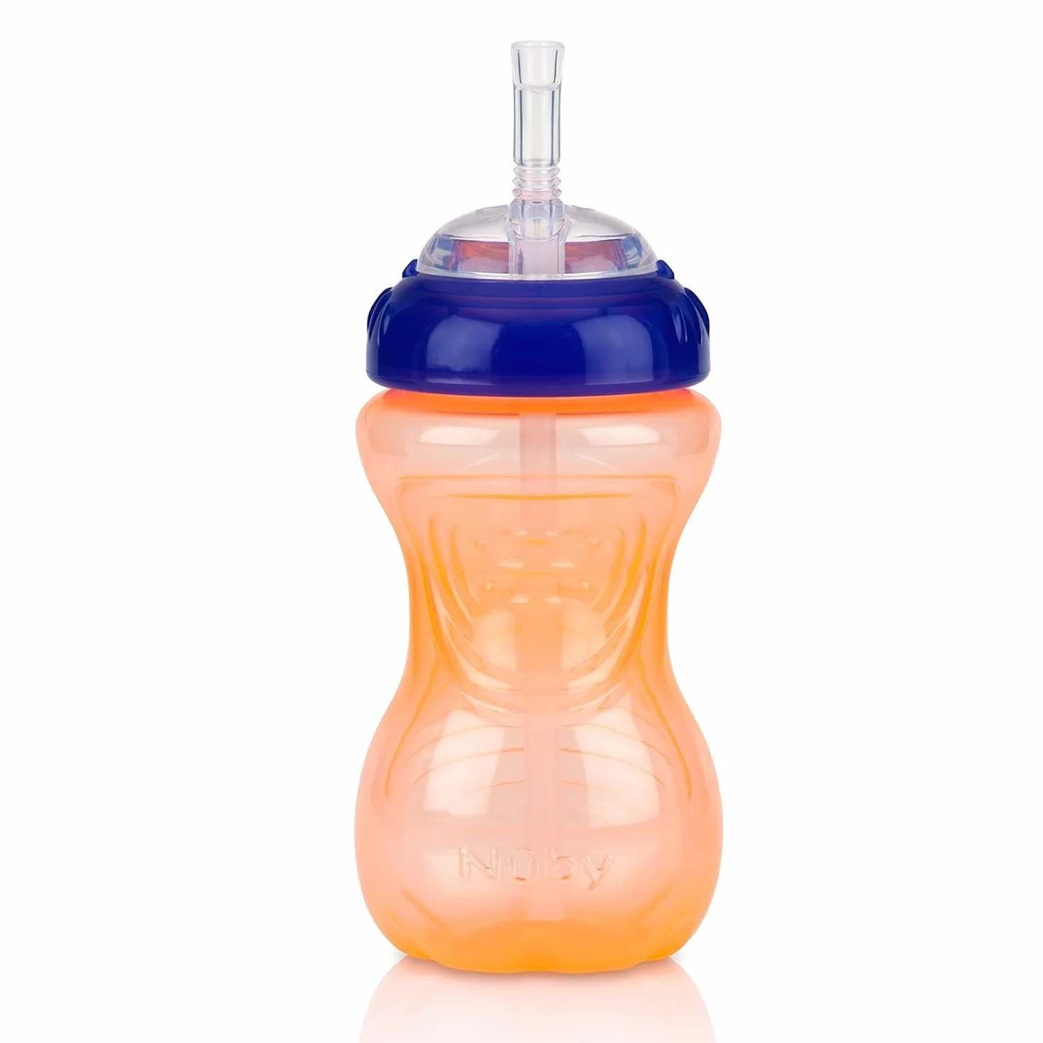Nuby Tasse anti-fuite avec Paille Flexible 300ml 3 pack 12+ Mois