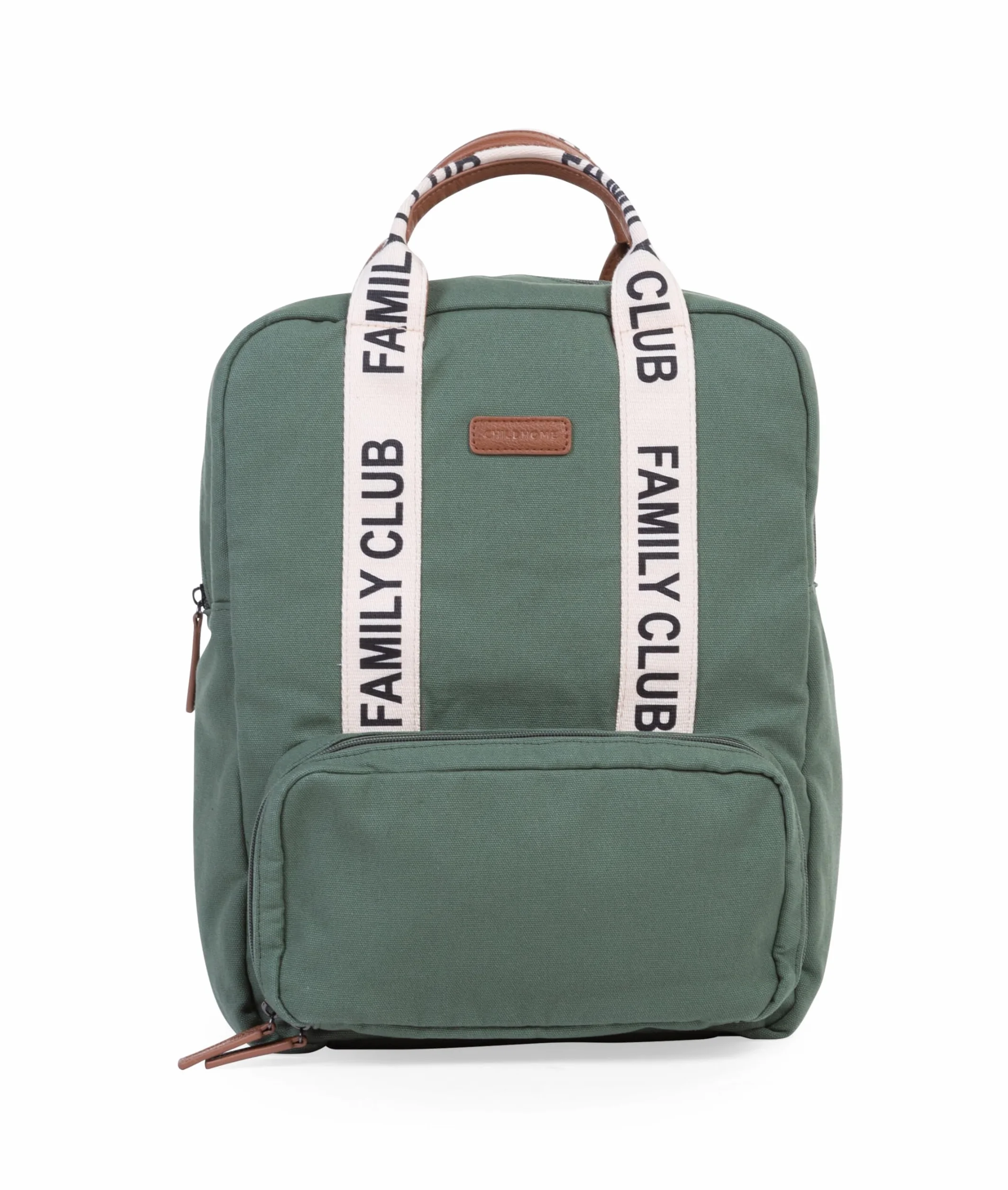 CHILDHOME Family Bag Club Sac à dos à langer Grande capacité Multifonctionnel Tapis à langer inclus 11 Compartiments 20.5L Vert