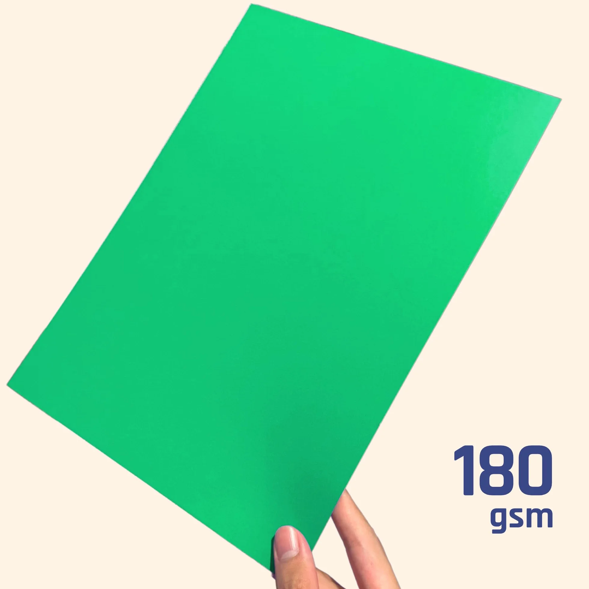 Papier Cartonné A4 180g/m² 60 Pièces 10 Couleurs 297x210 mm