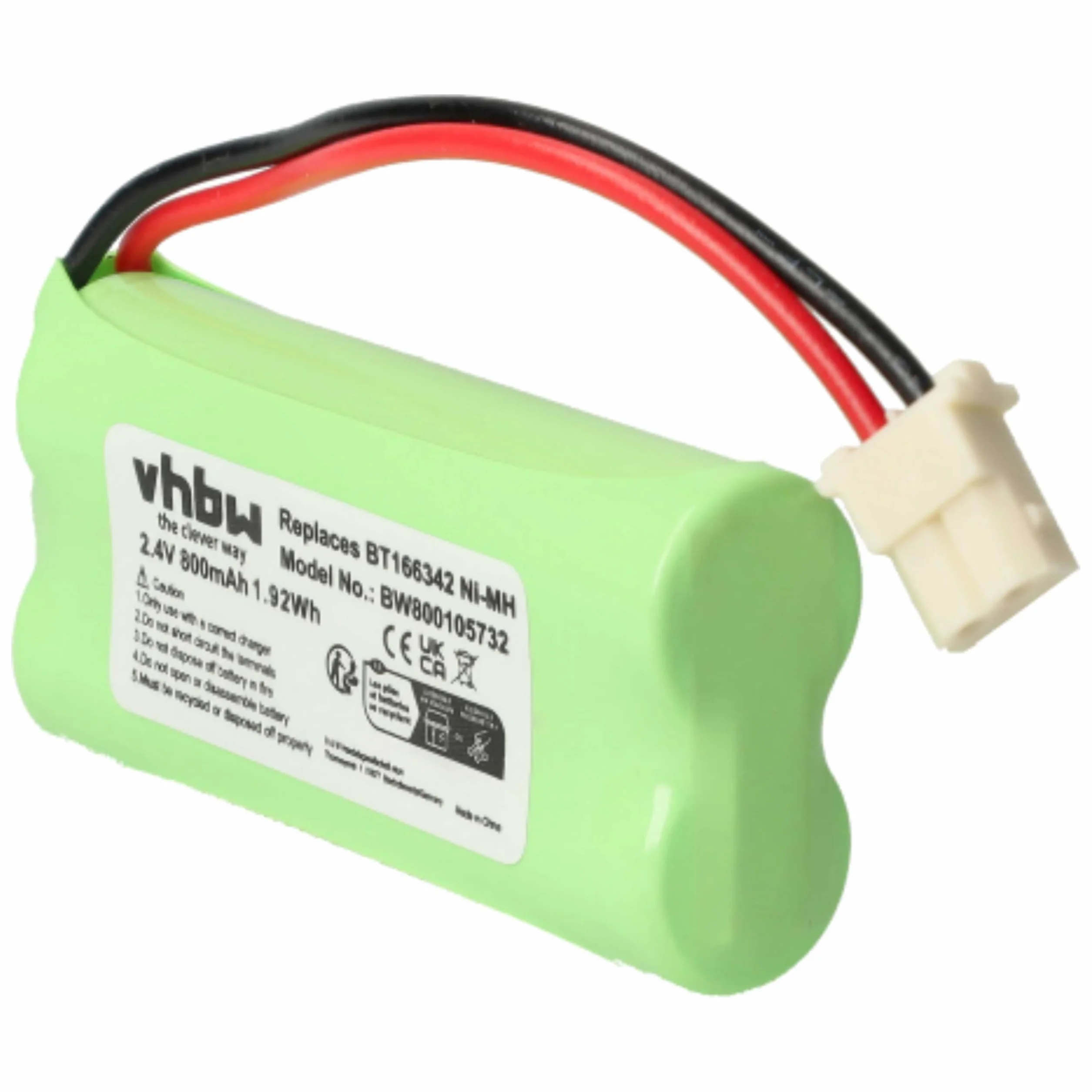 V-Tech DM221-2 DM222 DM221 Batterie 800mAh 2,4V NiMH pour Moniteur bébé
