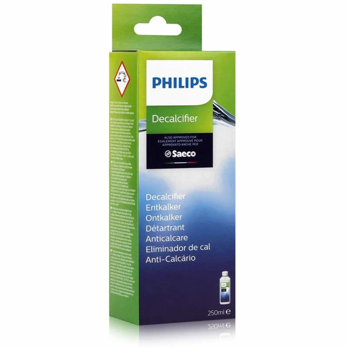 Philips Saeco CA6700/99 Lot de 2 détartrants 250 ml pour machines à expresso