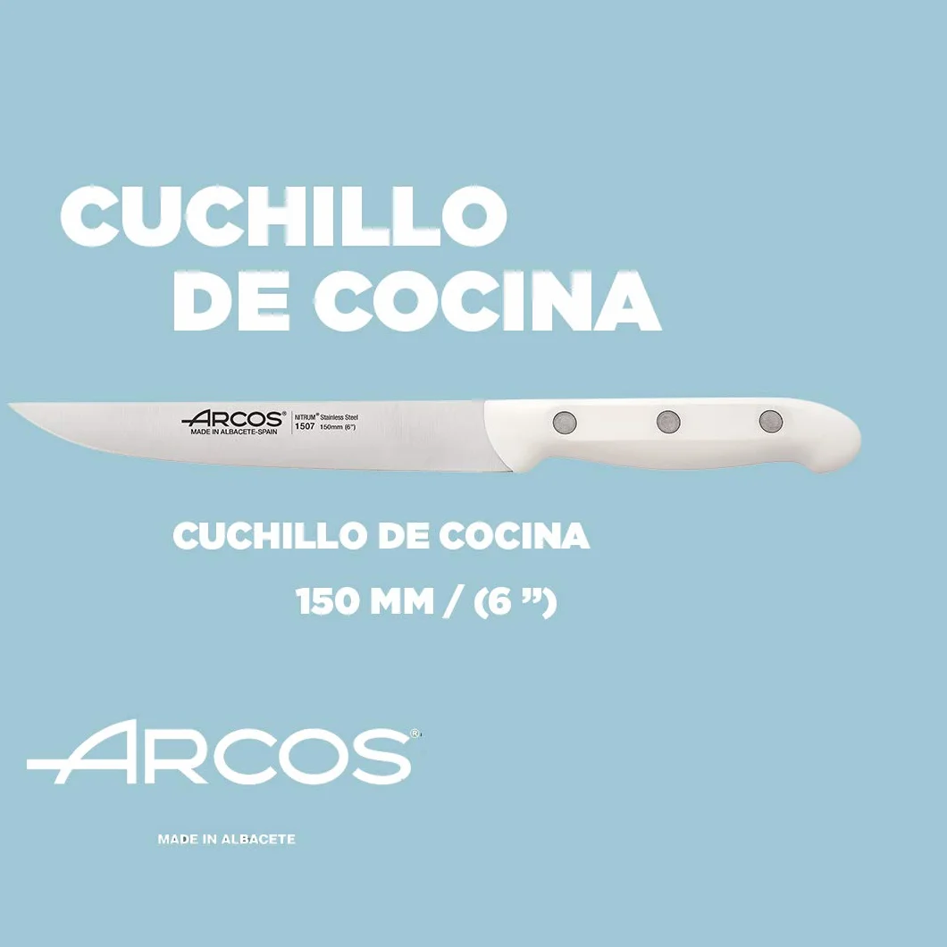 Arcos Serie Maitres Ensemble de couteaux de cuisine Blanc
