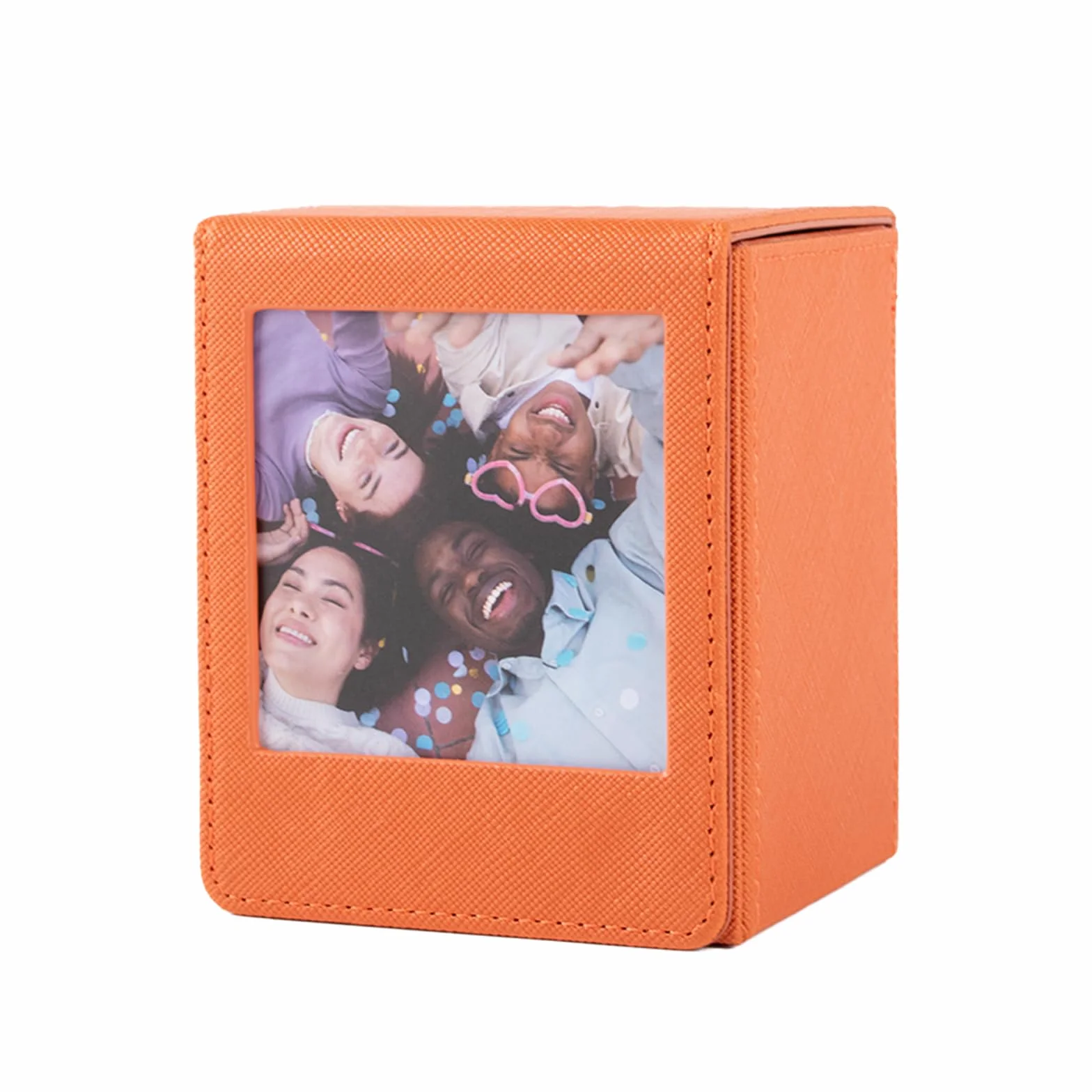 Étui de Rangement pour Films Instax Square, Boîte Photo pour Fujifilm Instax Square 86x72mm SQ1 SQ20 SQ40 SQ10 SQ6 SP-3 Marron