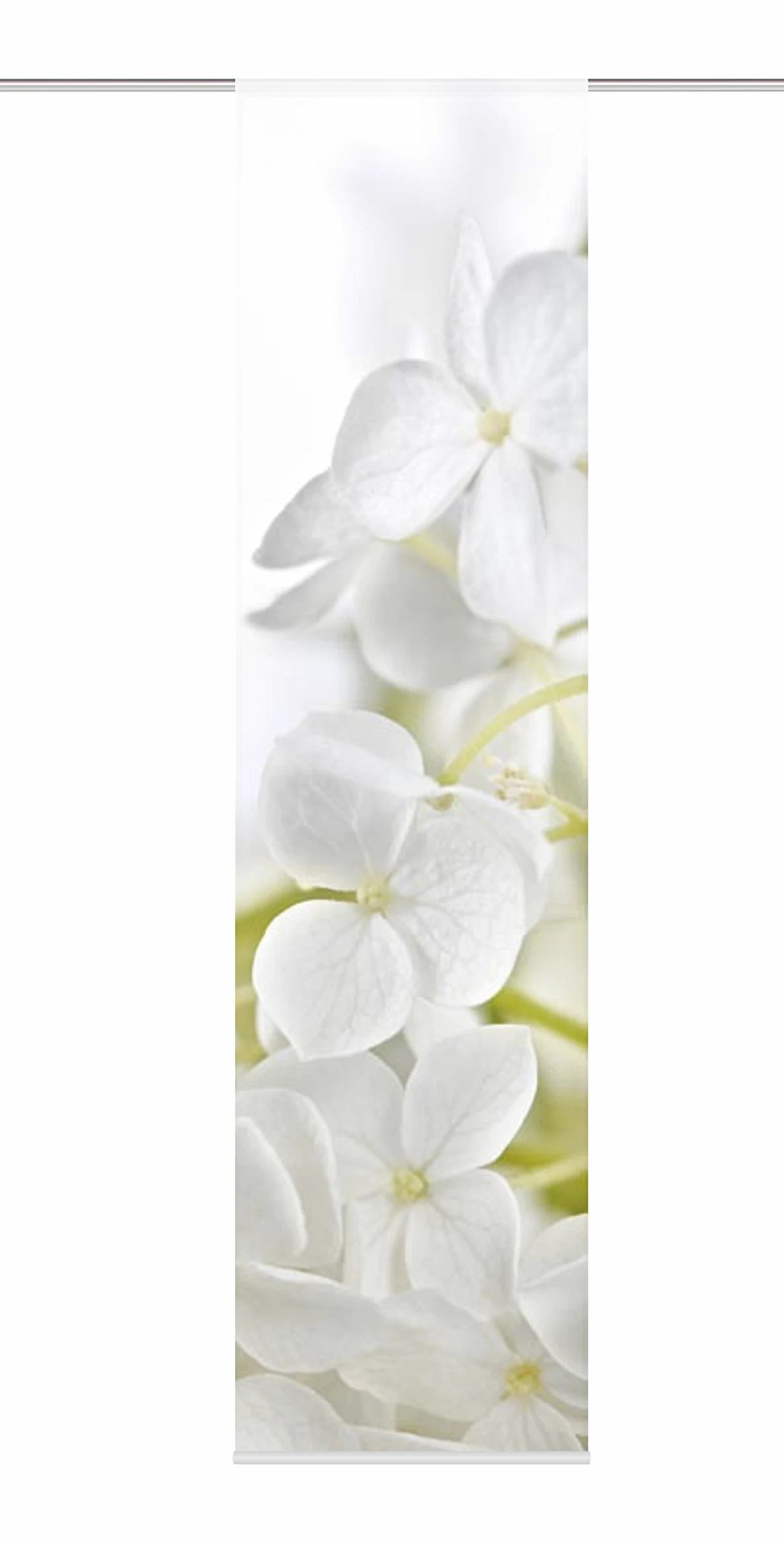 Home Fashion 87353-701 Panneau Japonais Polyester H:245 x W: 60 cm - BLANC