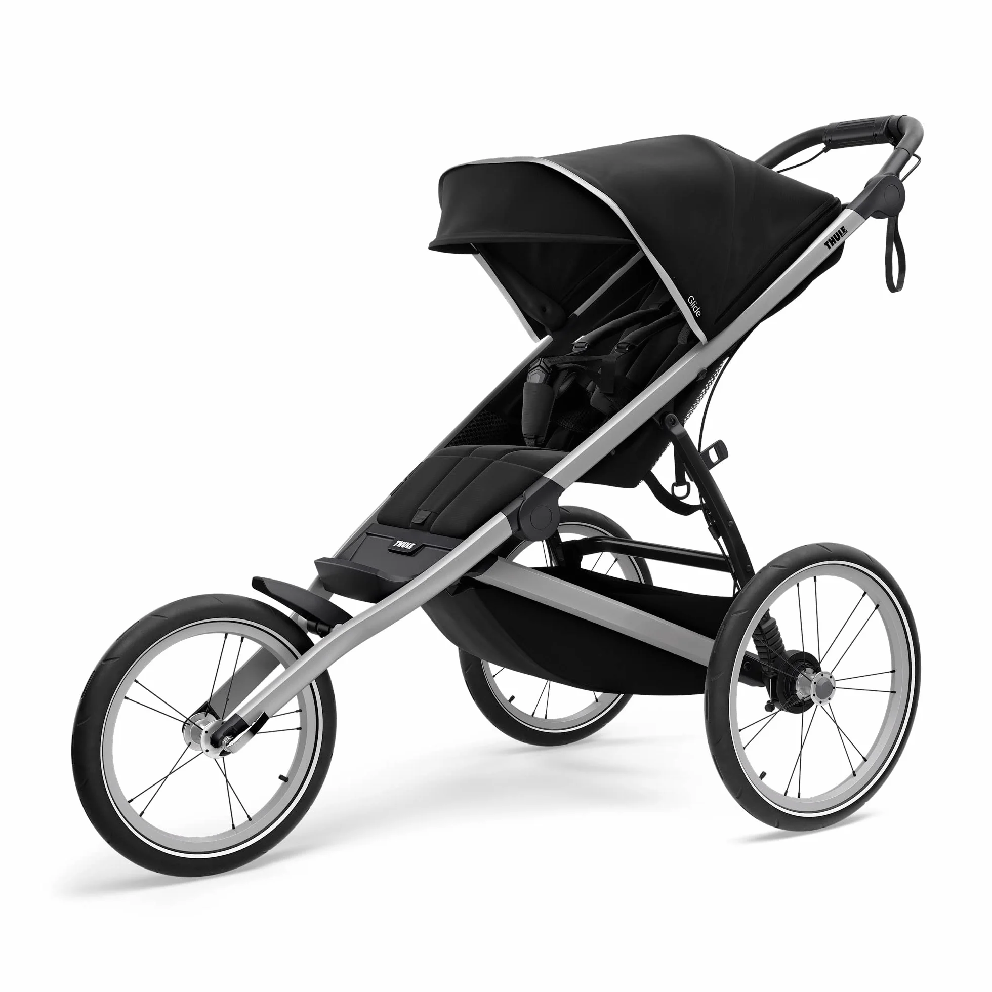Thule Glide2 Jet Poussette Noir Uni Mixte Adulte