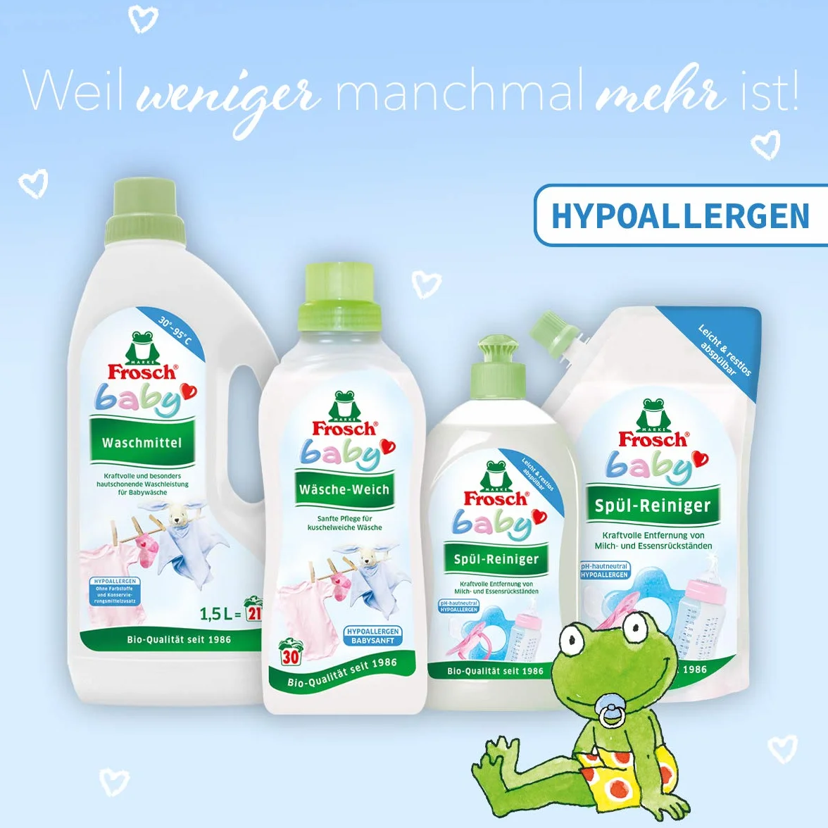 Bébé de grenouille nettoyant 500 ml