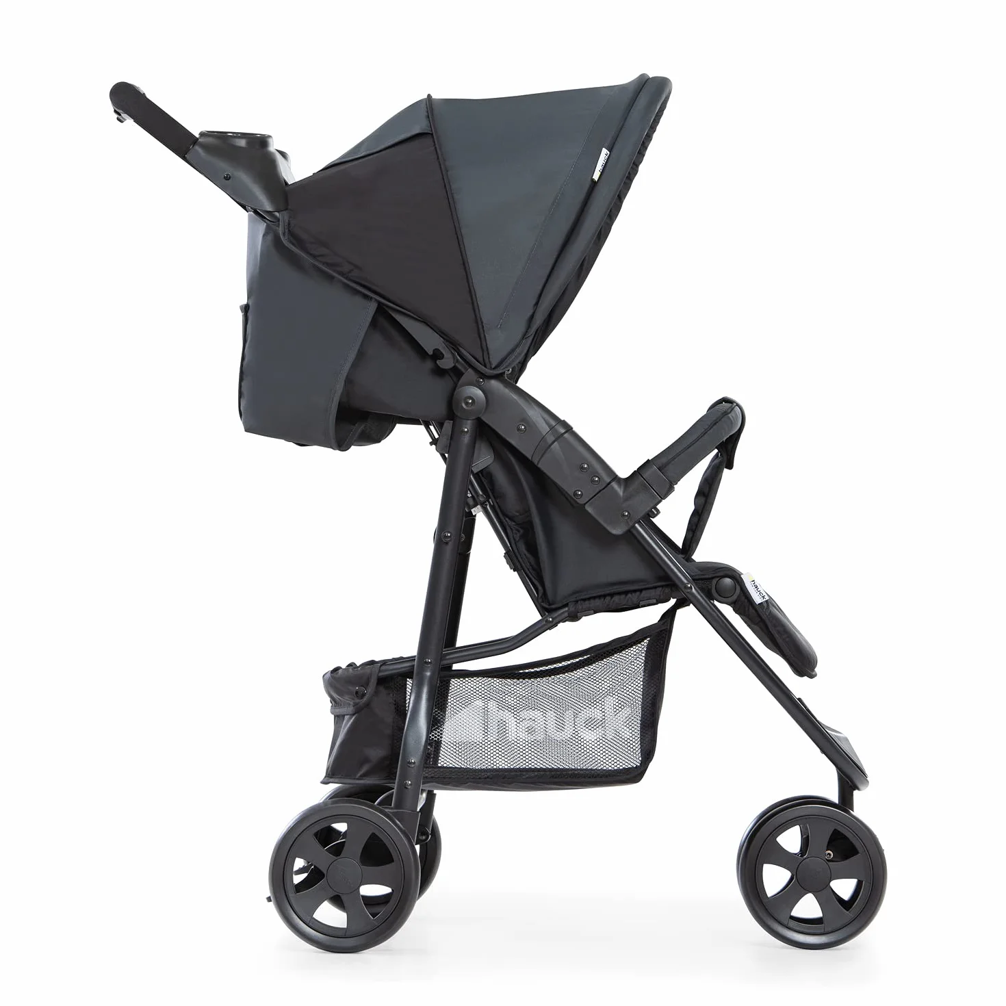 Hauck Poussette Compacte 3 Roues Citi Neo II, Pliable à 1 Main, Légère 7,3 kg, Noir