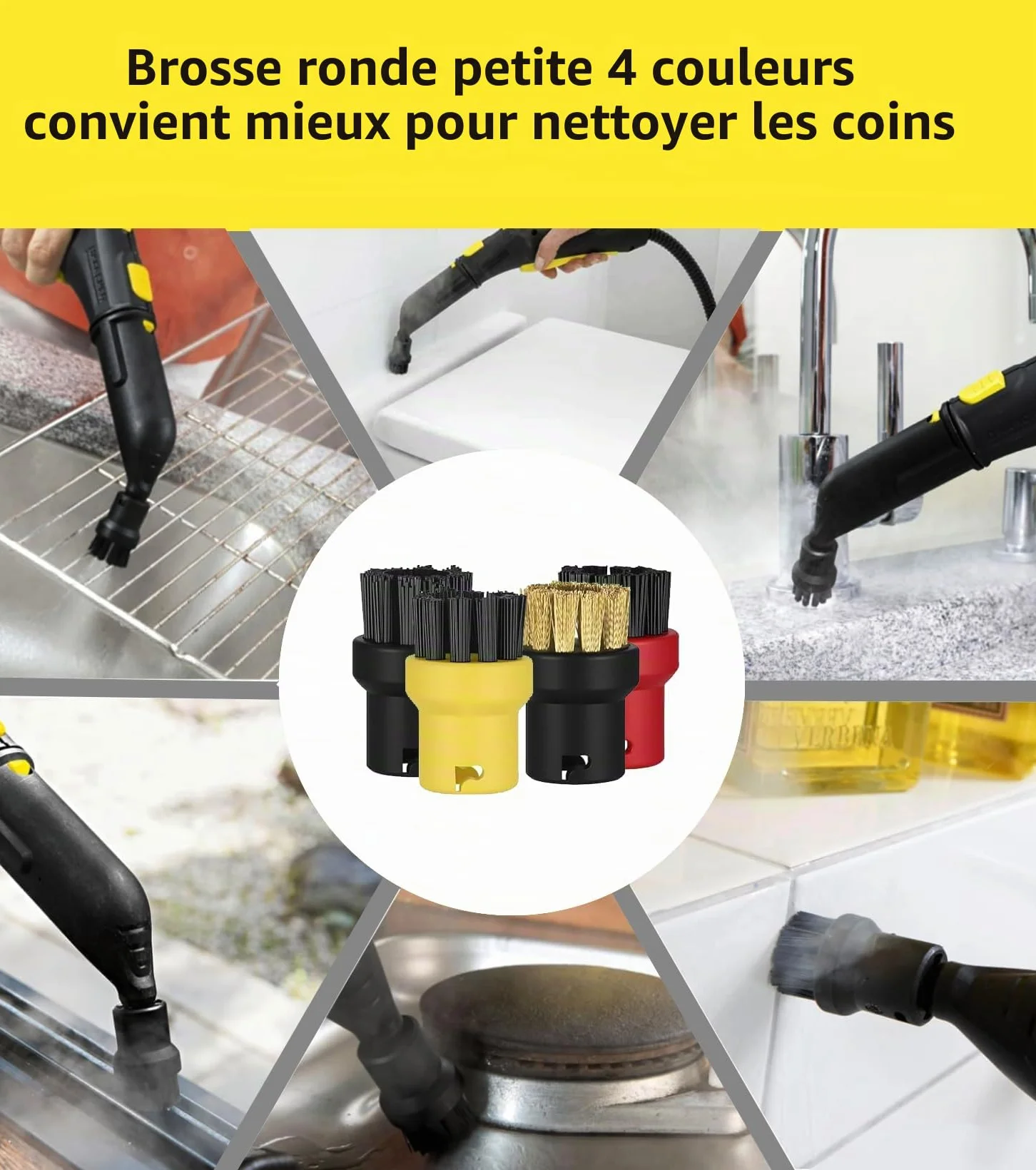 Karcher SC1 SC3 SC5 SC4 SC2 accessoires nettoyeur vapeur lot 14 pièces
