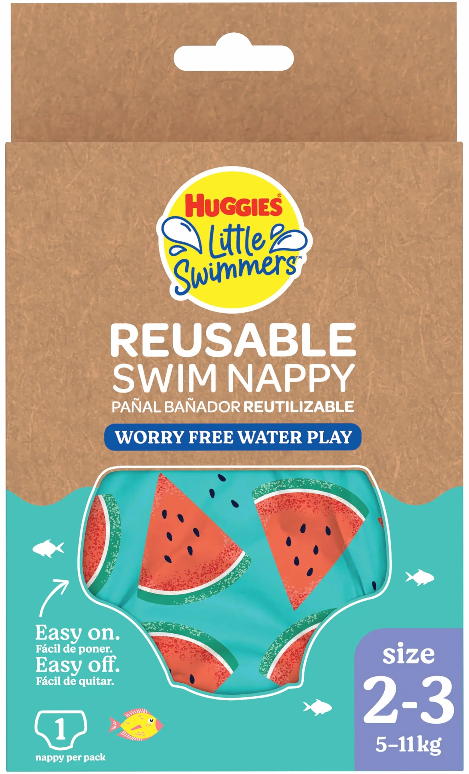 Huggies Little Swimmers taille 2-3 (3-8kg)