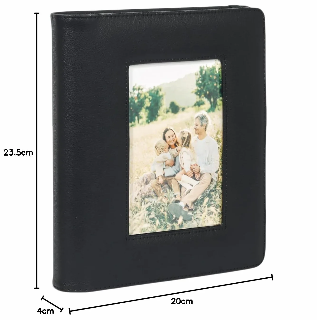 Album photo 10x15 cm 160 pochettes noir