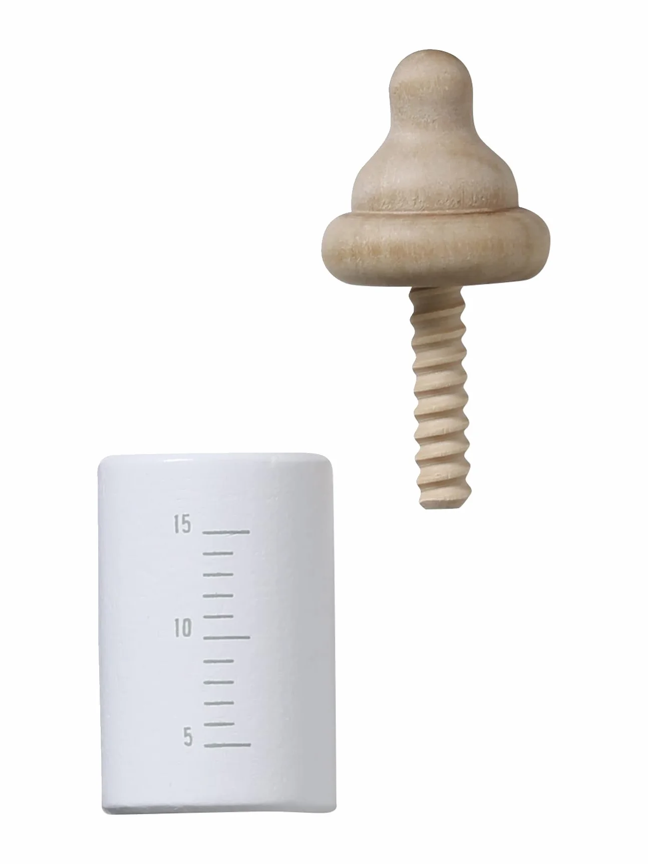 VERTBAUDET Chariot de Marche Poussette en Bois Rose