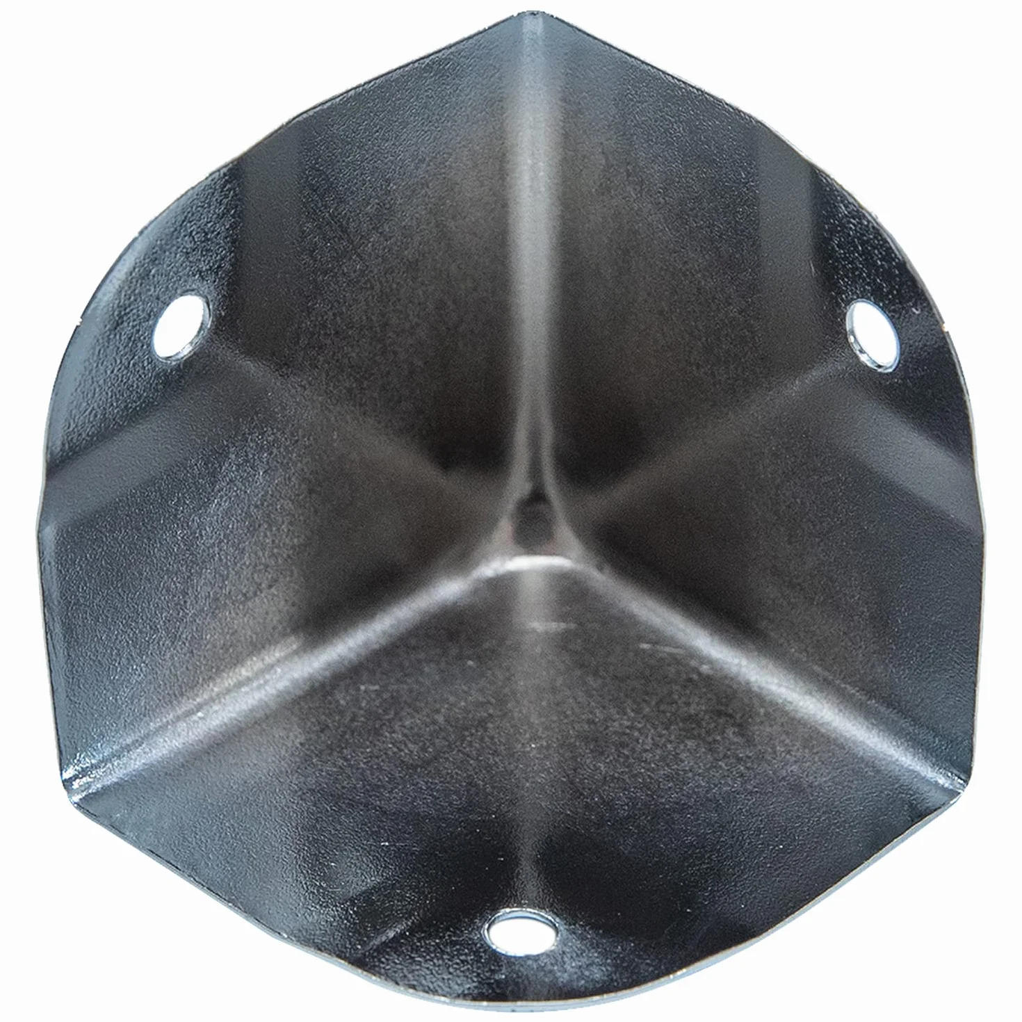 HMF Protection d'angle en métal 8 pièces 40 x 40 x 40 mm Argent galvanisé