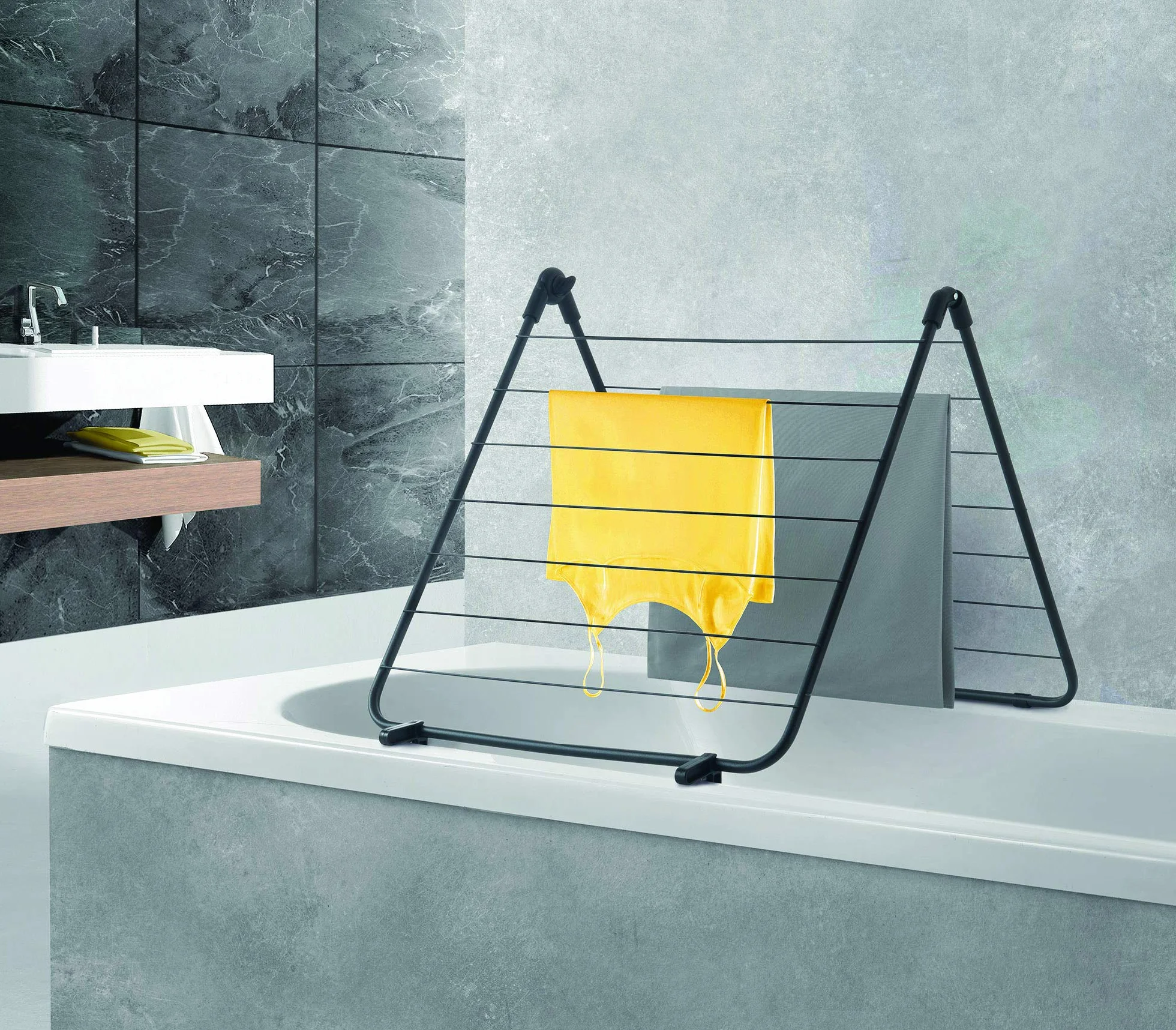 Metaltex Nevis Onix Séchoir à Linge de Bain