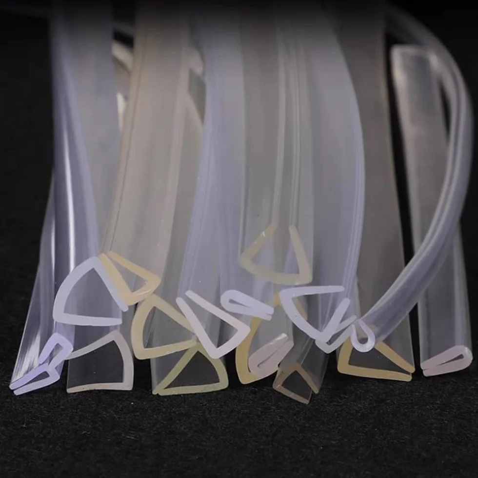 Bandes D'étanchéité Transparentes En Forme De U 3m Pour Tables En Verre
