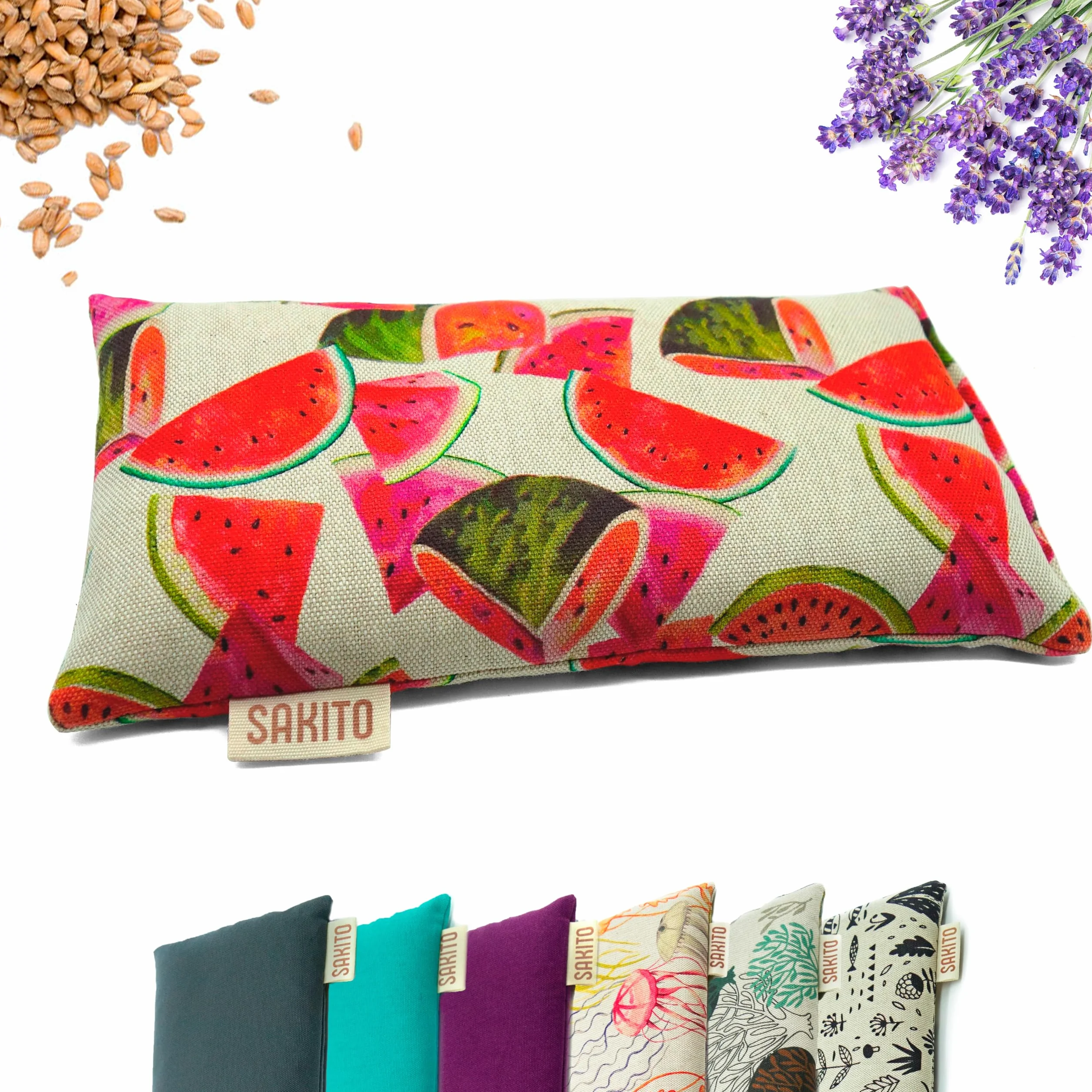 Bouillotte Micro-onde 25x12 cm Coussin Chauffant Naturel Douleurs Menstruelles Chaud Froid Lavande