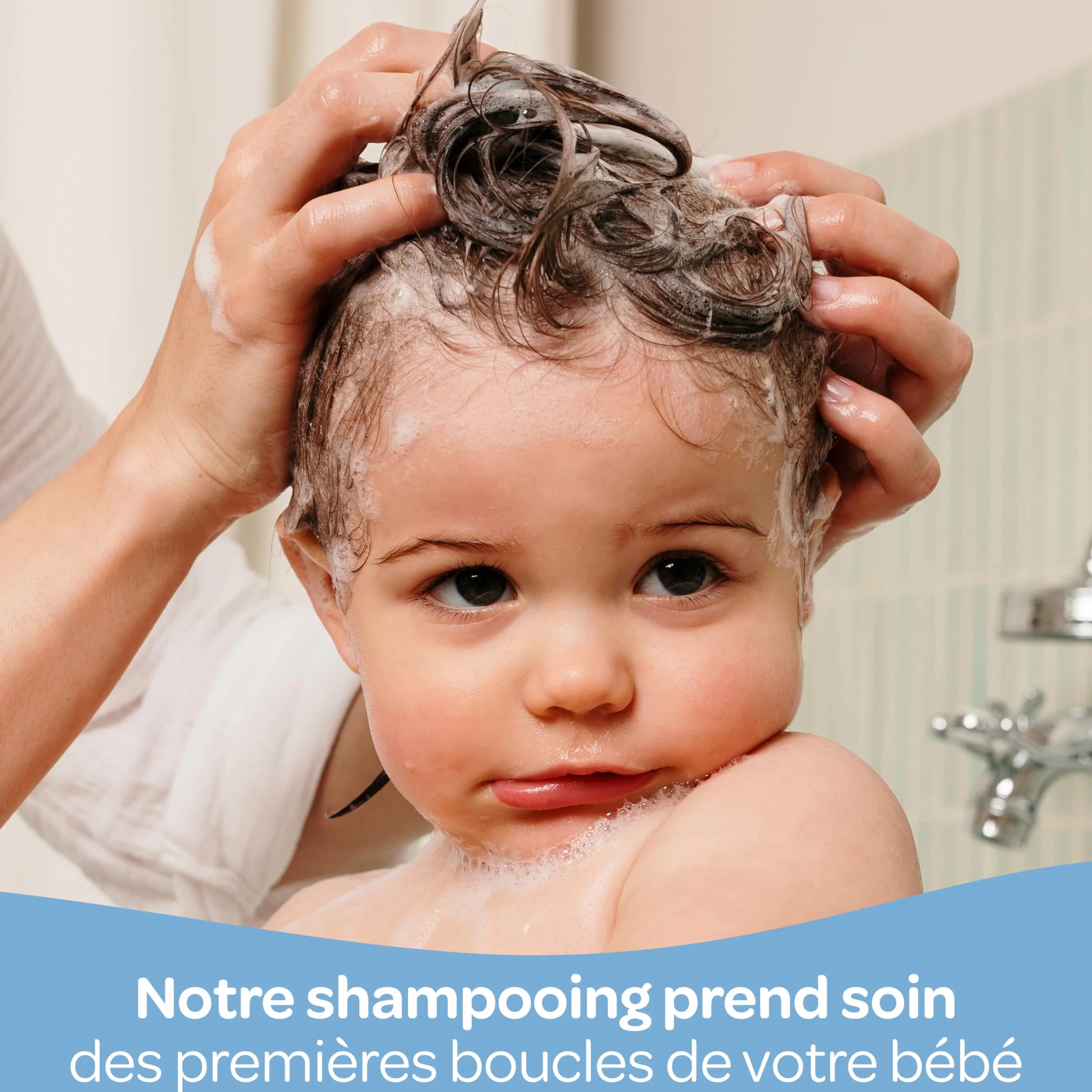 BIOLANE Shampooing Nourrissant Bébé Cheveux Secs et Bouclés 350ml