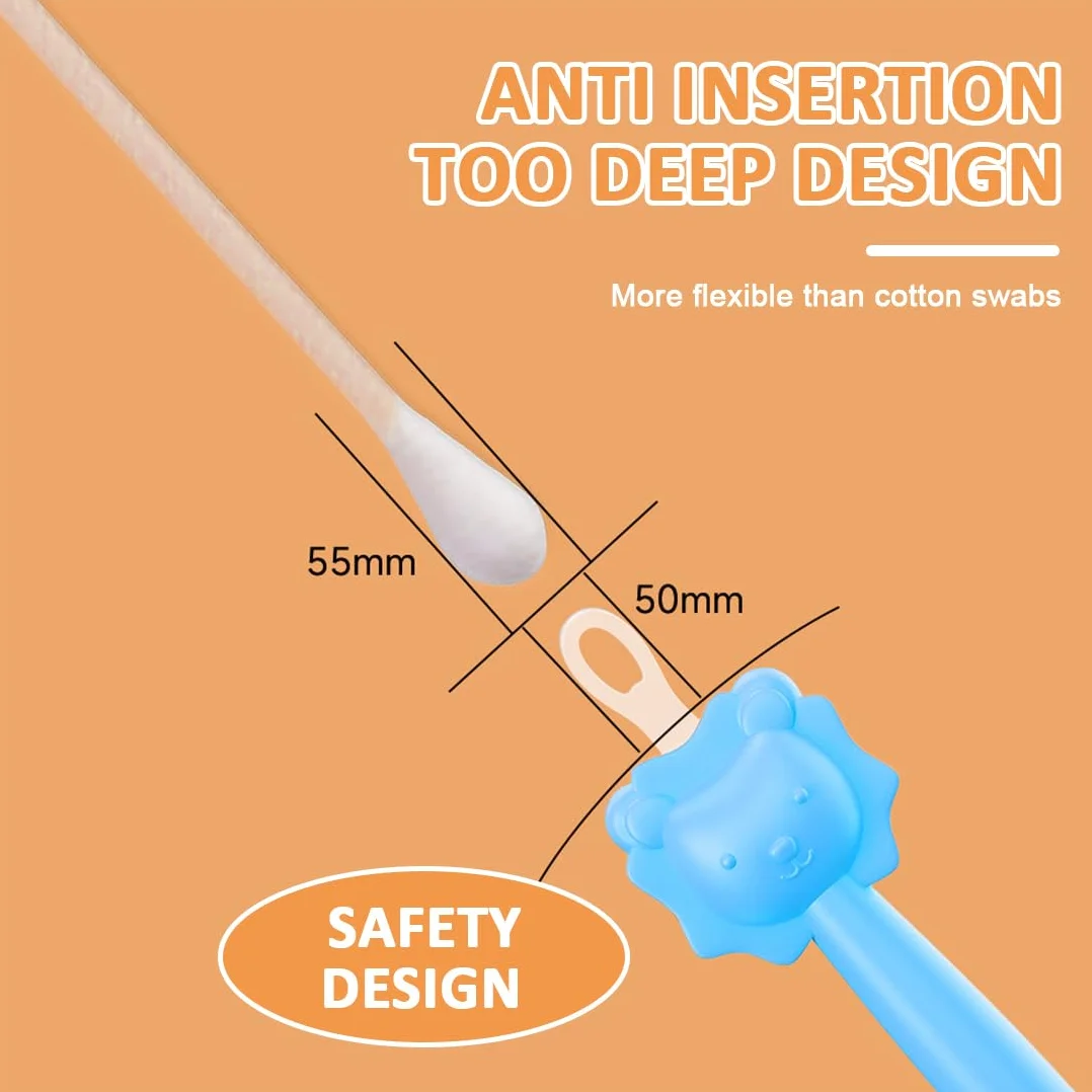 JEYORZY 2 pièces pinces de nettoyage nasales pour bébé, cure nez, nettoyeur nez, cure oreille enfant, rose et bleu