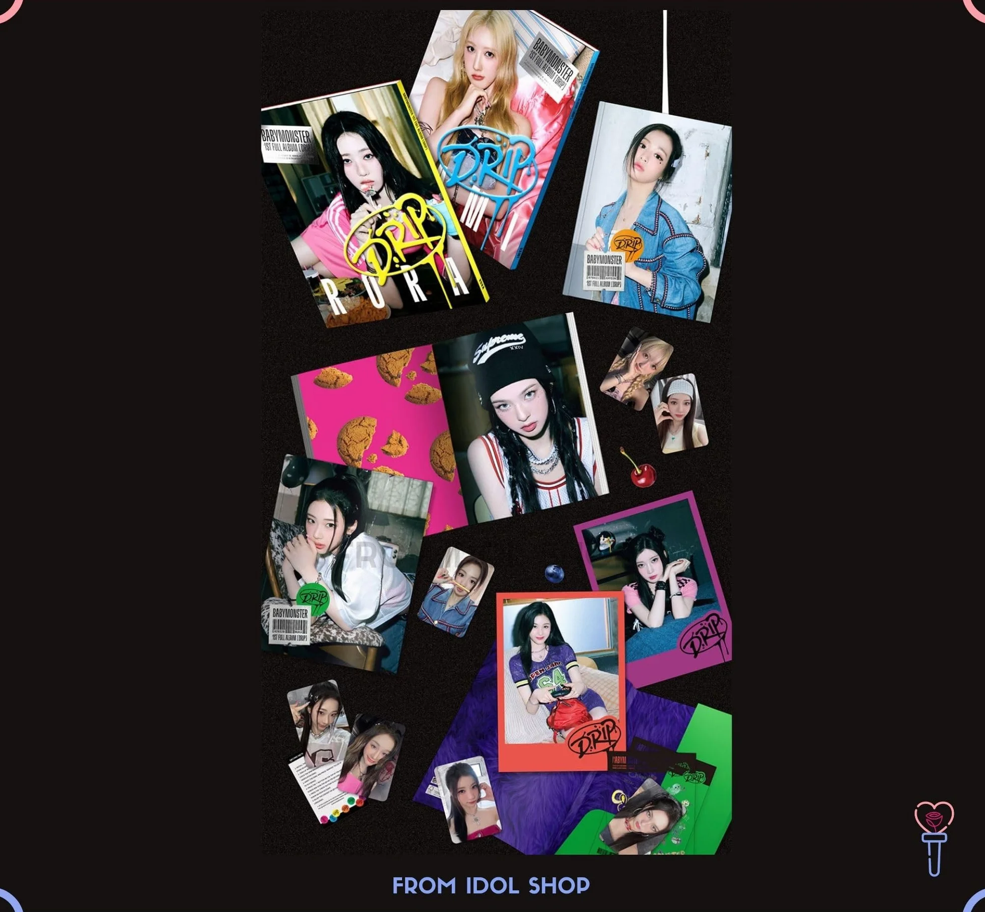 Dreamus BABYMONSTER BABYMONS7ER 1er Mini album YG Tag Album Ver CHIQUITA
