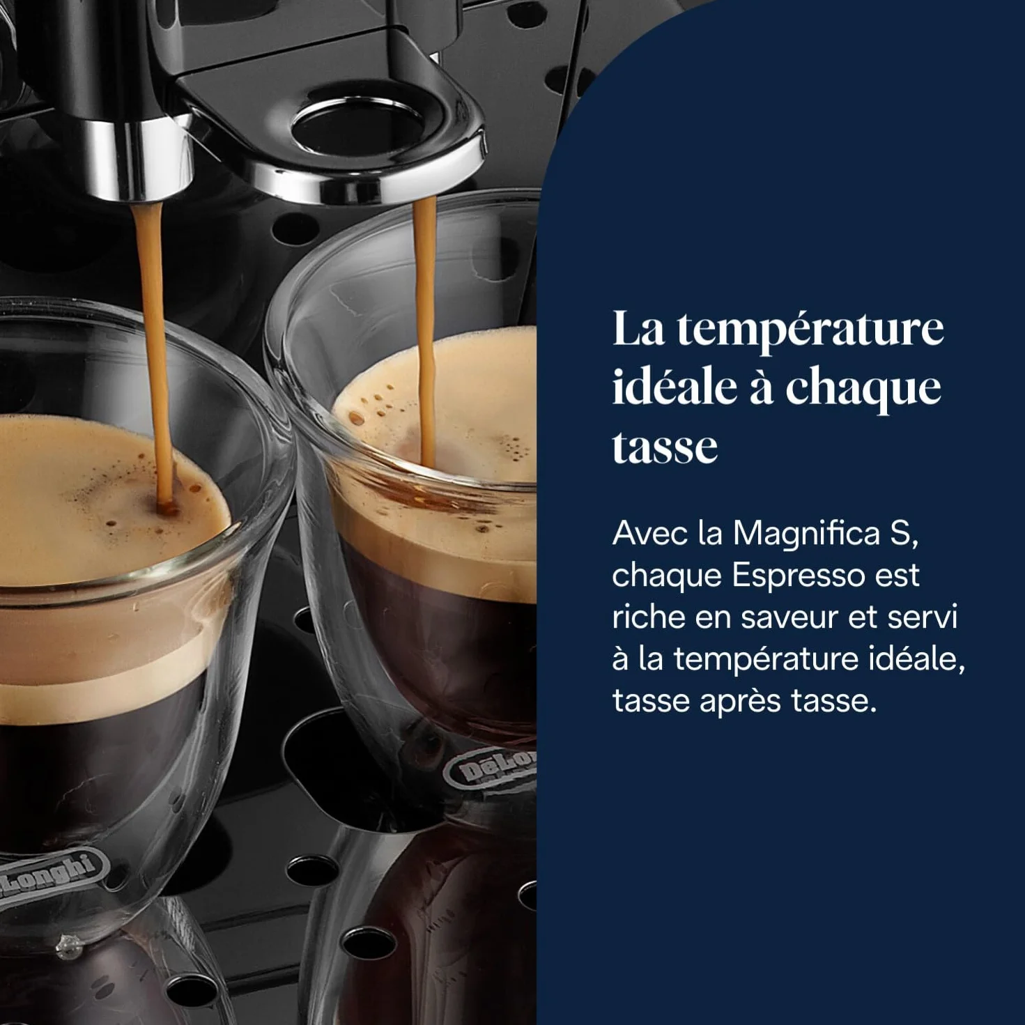 De’Longhi Magnifica S Machine à Café Automatique avec Mousseur à Lait Manuel, Noir ECAM11.112.B