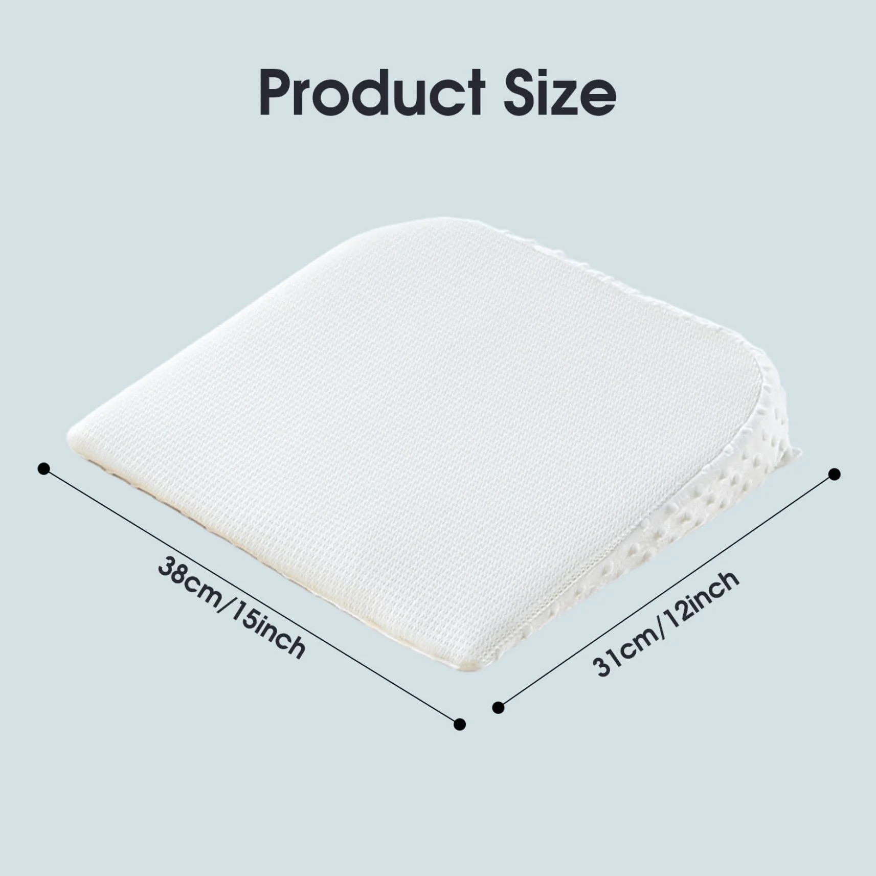 Oreiller compensé nouveau-né accessoire allaitement reflux bébé antidérapant biberon sommeil