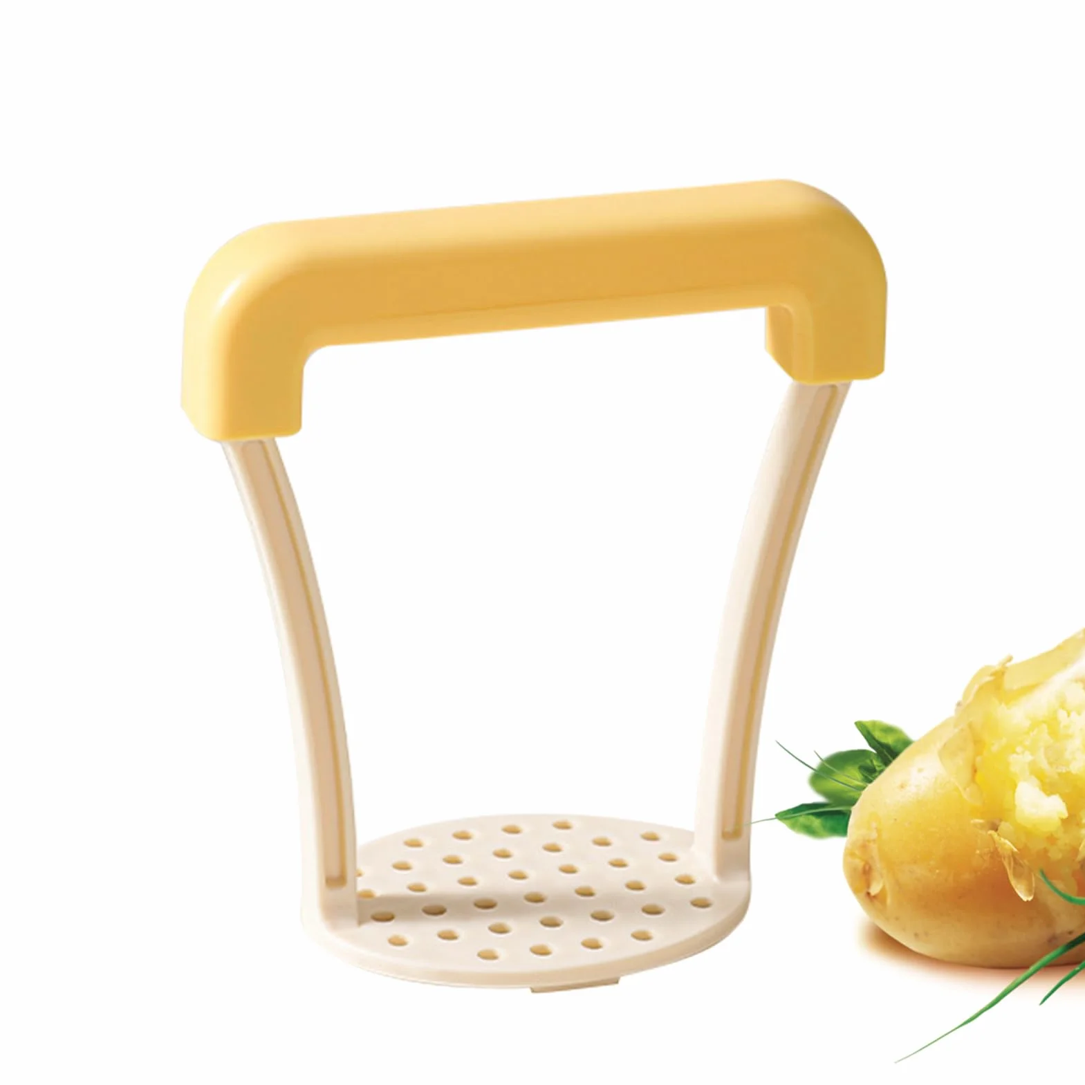 Presse-purée manuelle 13 cm outil de cuisine poignée antidérapante