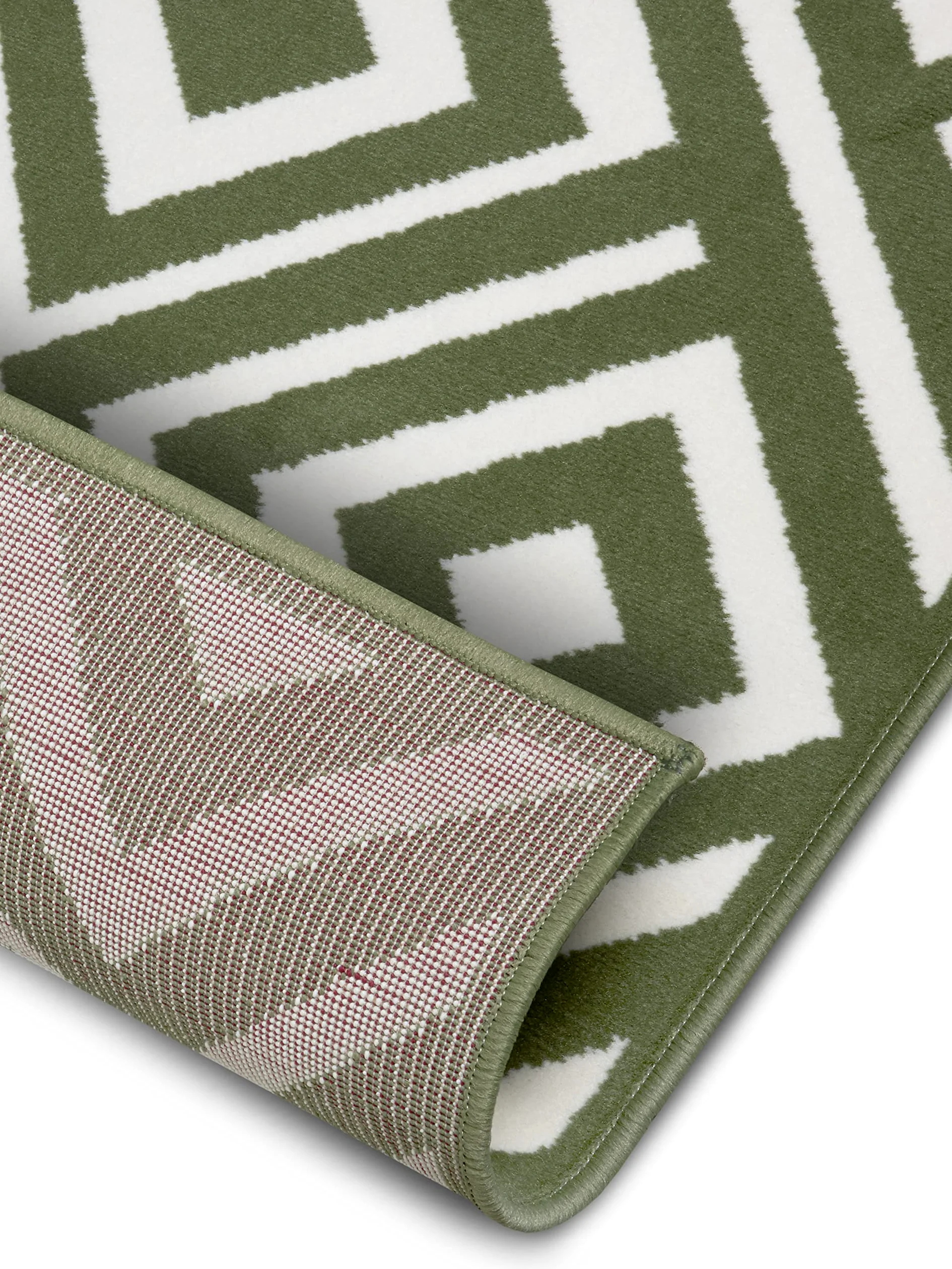 Zala Living Art Tapis de Salon en Velours à Poils Courts - Design Moderne pour Salon, Chambre, Salle à Manger, Bureau, Cuisine - Vert, 160 x 230 cm
