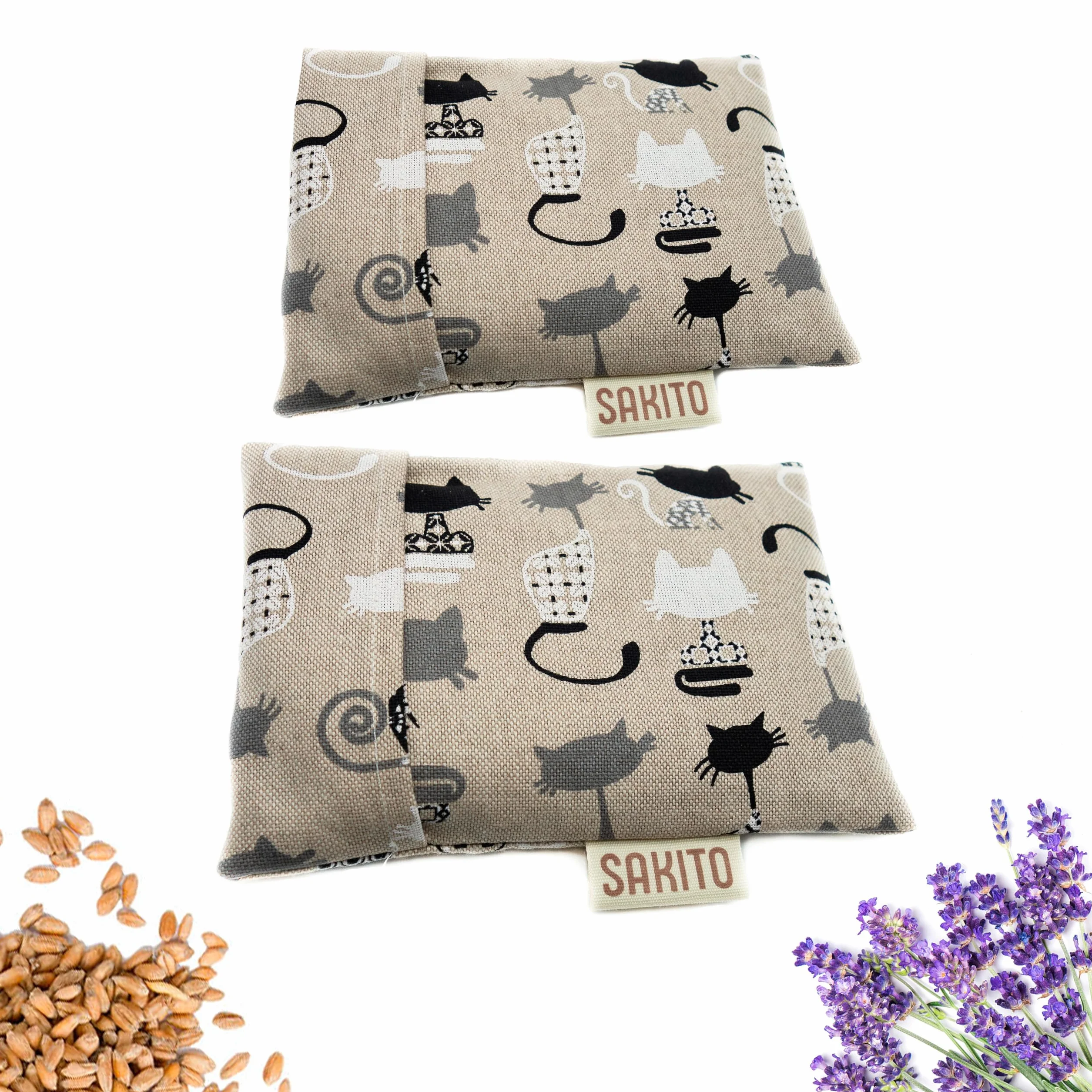 Bouillotte Micro-onde 15x10 cm Thérapie Naturelle Coliques Chaleur Ventre Élimination Gaz Bébés Housse Lavable