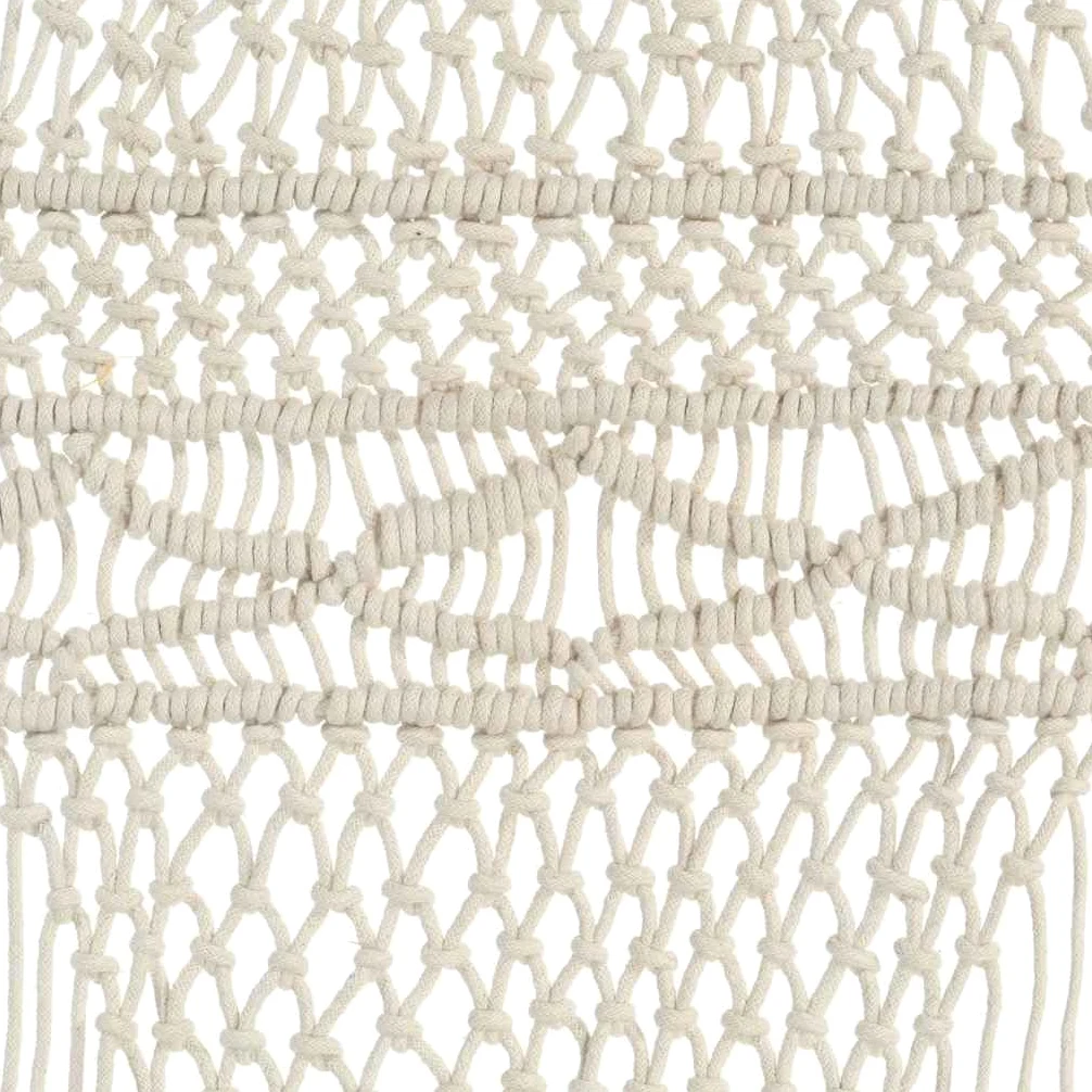 Rideau en macramé 140x240 cm Coton Salon | Thermique Isolant Lumiere et Anti Chaleur Rideau Fenêtre pour Chambre et Intérieur