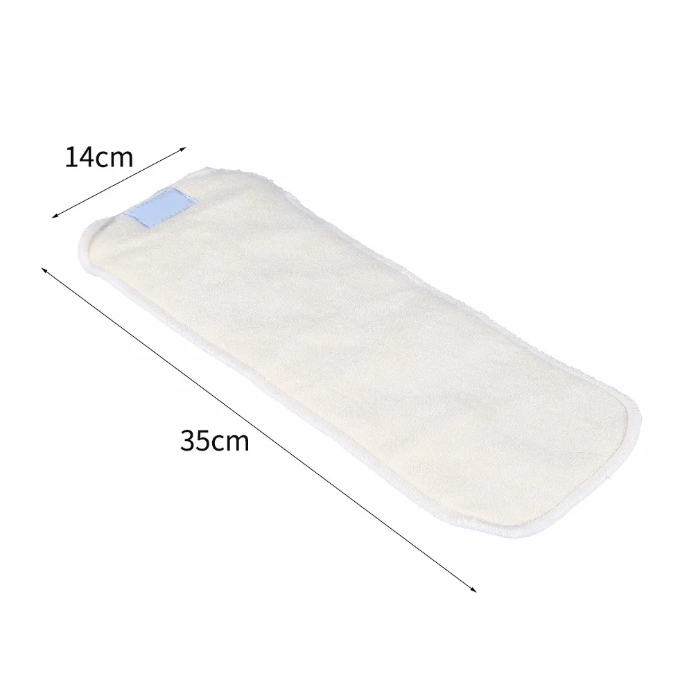 Doublure de couche en tissu réutilisable 4 couches lavable pour adultes