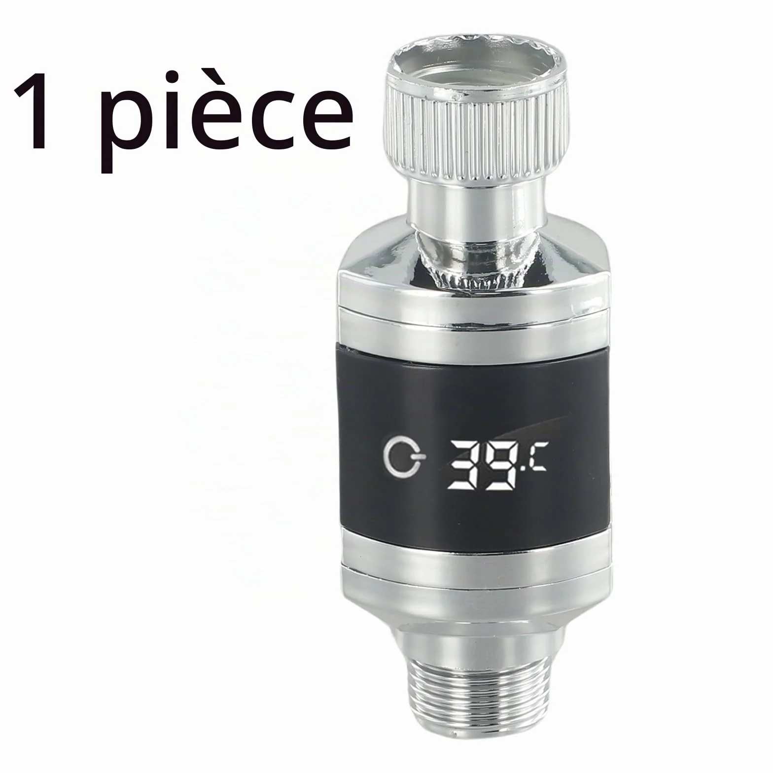Thermomètre d'eau de douche avec affichage numérique LED, capteur de température pour robinet salle de bain