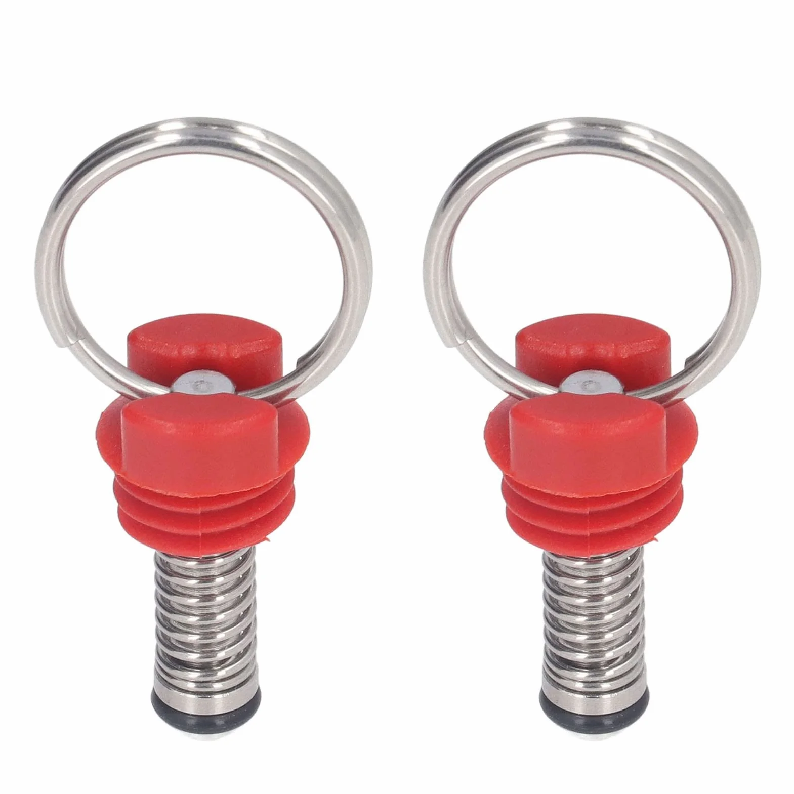 Ball Lock Keg Pressure Relief Valve, Corny Keg Pressure Relief Valve, Kit D'accessoires Pour la Sécurité (rouge)