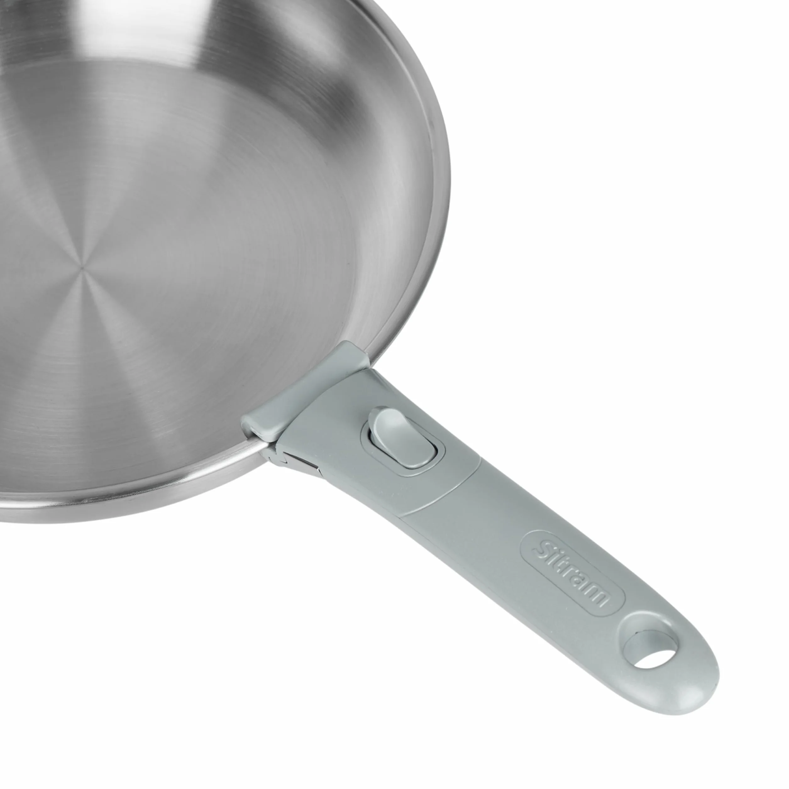 Sitram ARPEGE Lot de 3 Poêles Acier Inoxydable Ø 20,24,28 cm Tous feux Induction