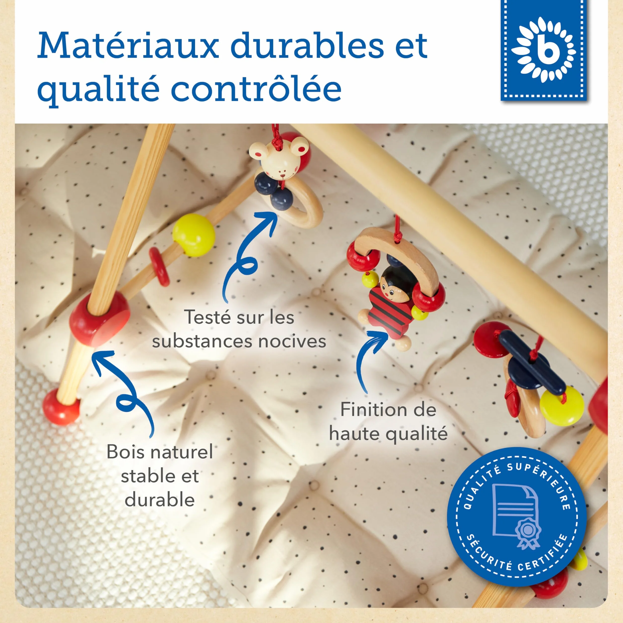 Bieco My First Gym Tapis d'Éveil